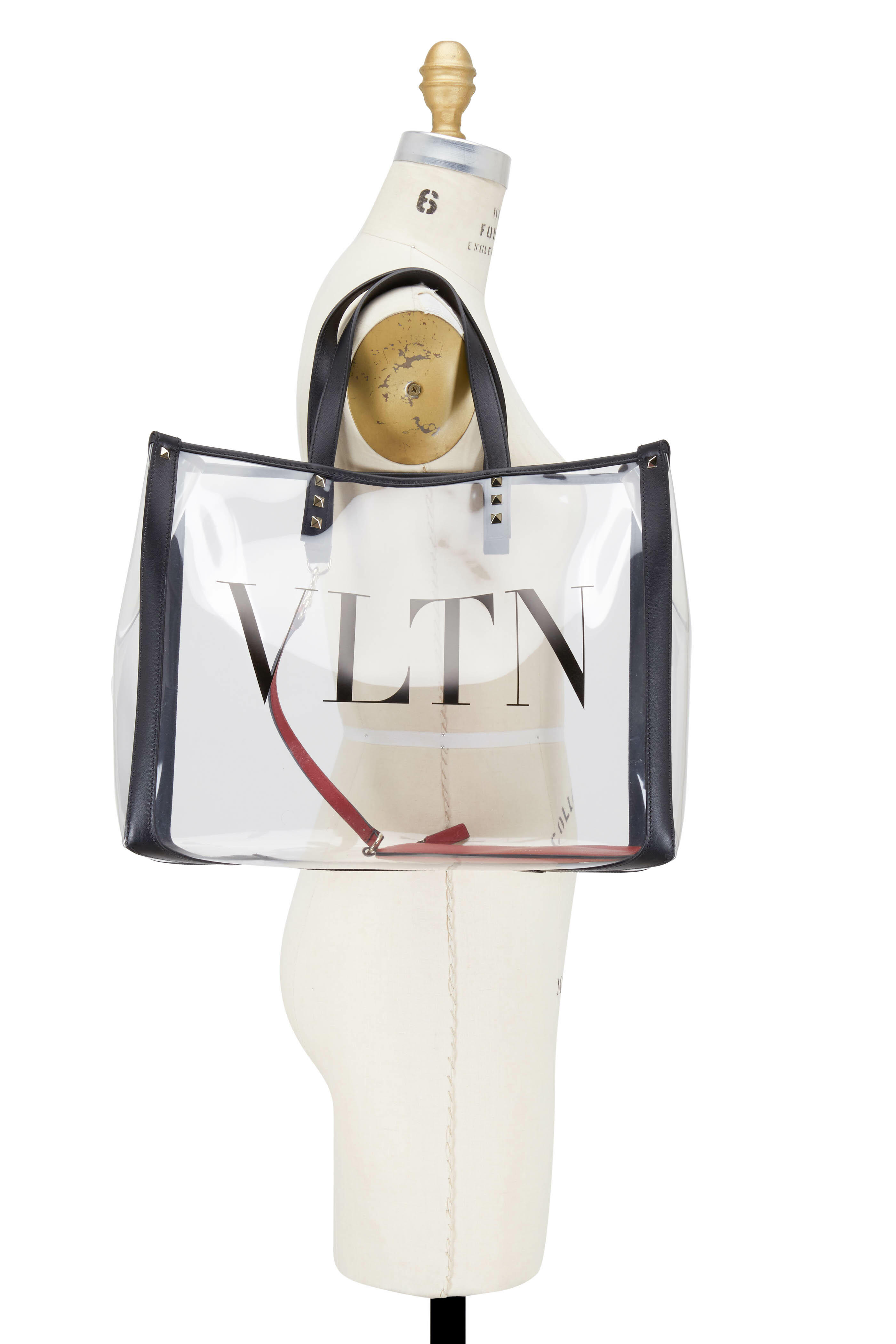 Vltn cheap transparent bag