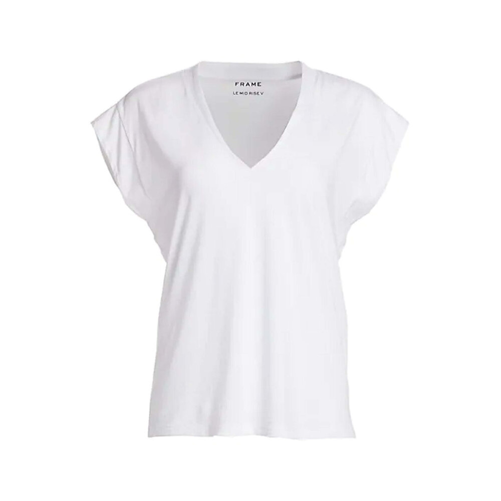 Frame Mid Rise V neck tee main image 1