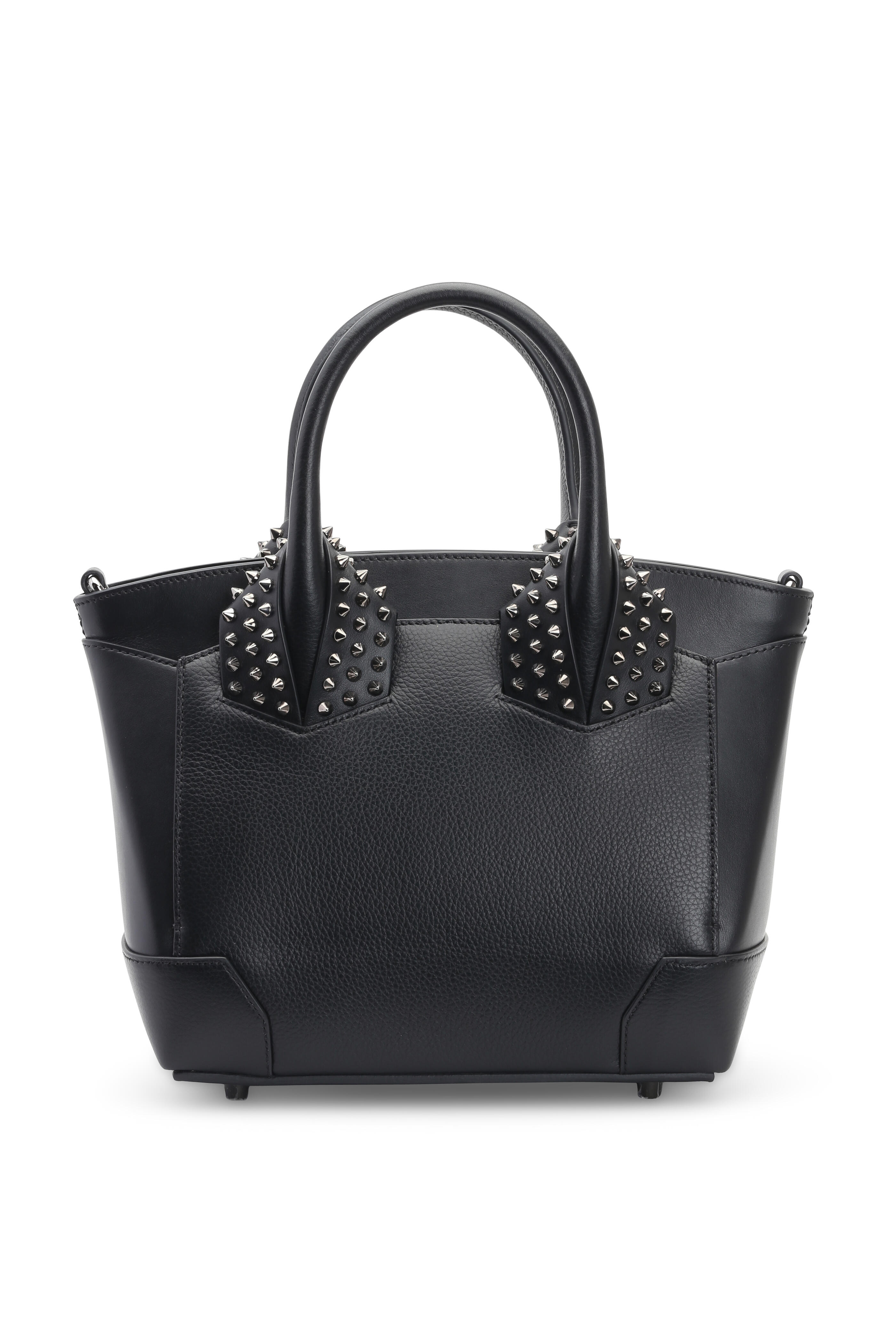 Christian Louboutin - Eloise Black Leather Stud Detail Satchel