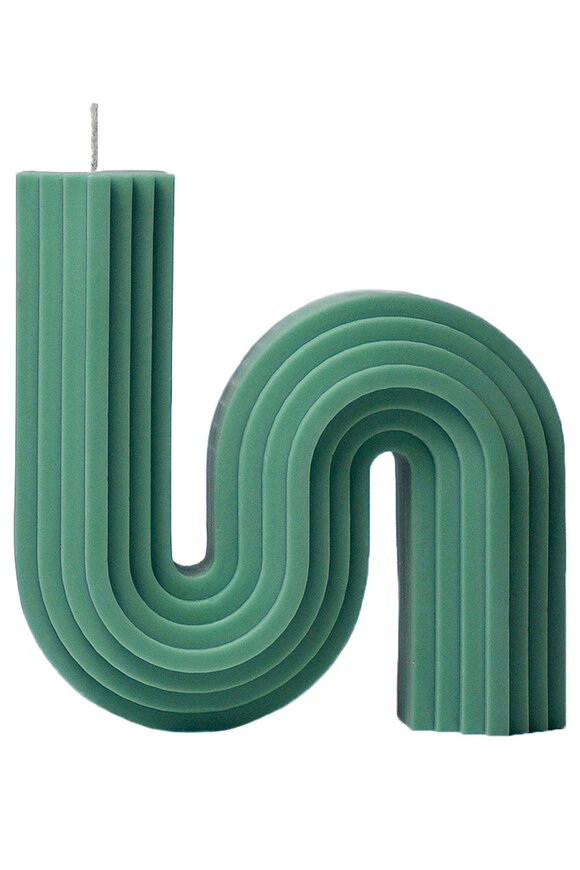 Davie Ocho Candle Co 70's Glow Candle in Green