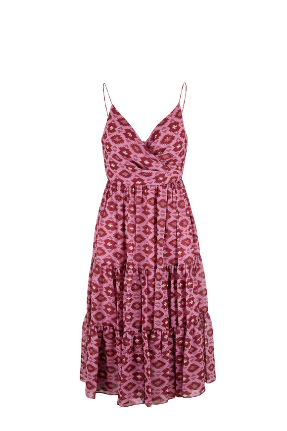 Sachin + Babi - Dalia Fuchsia & Burgundy Dress