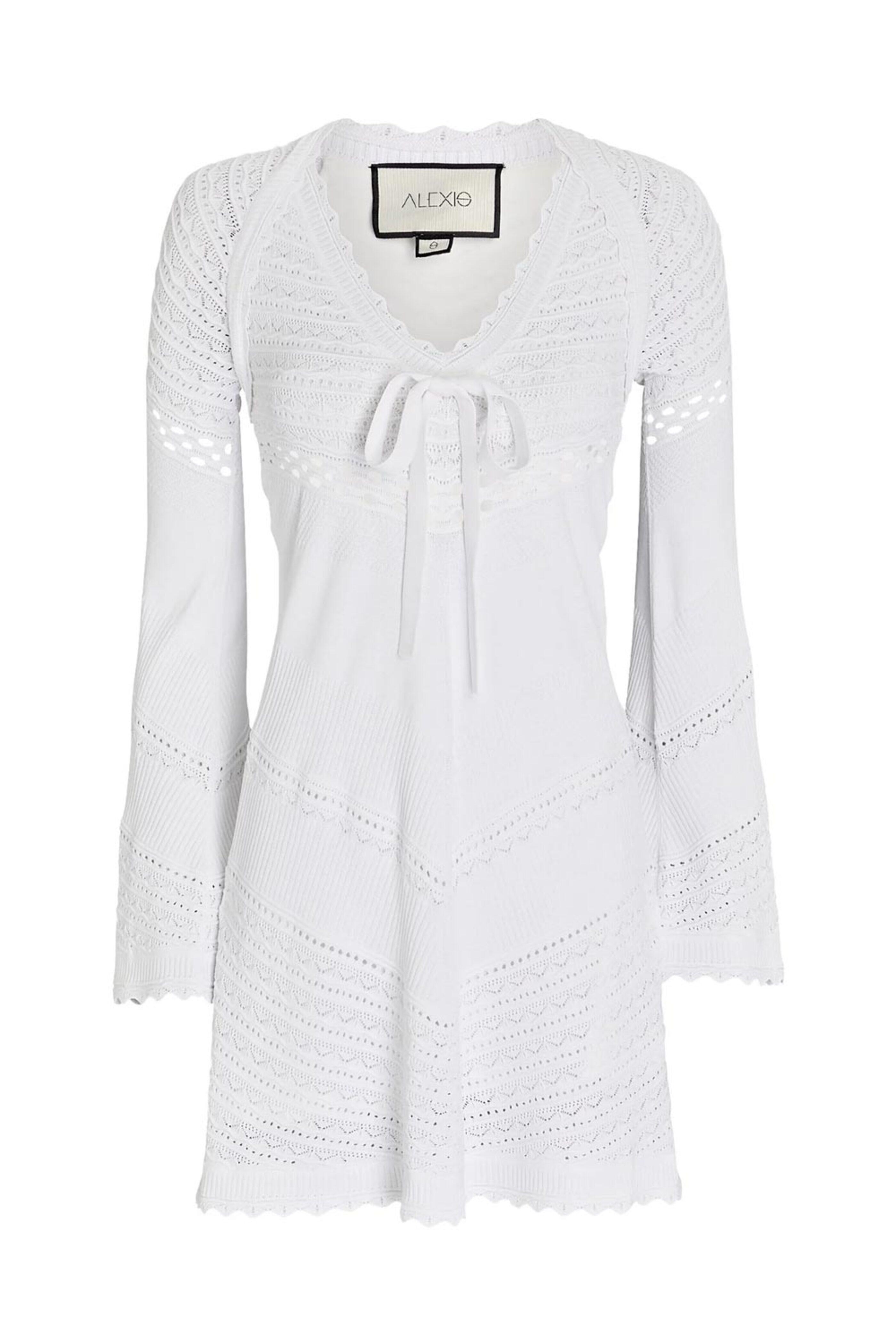 Alexis - White Thara Dress