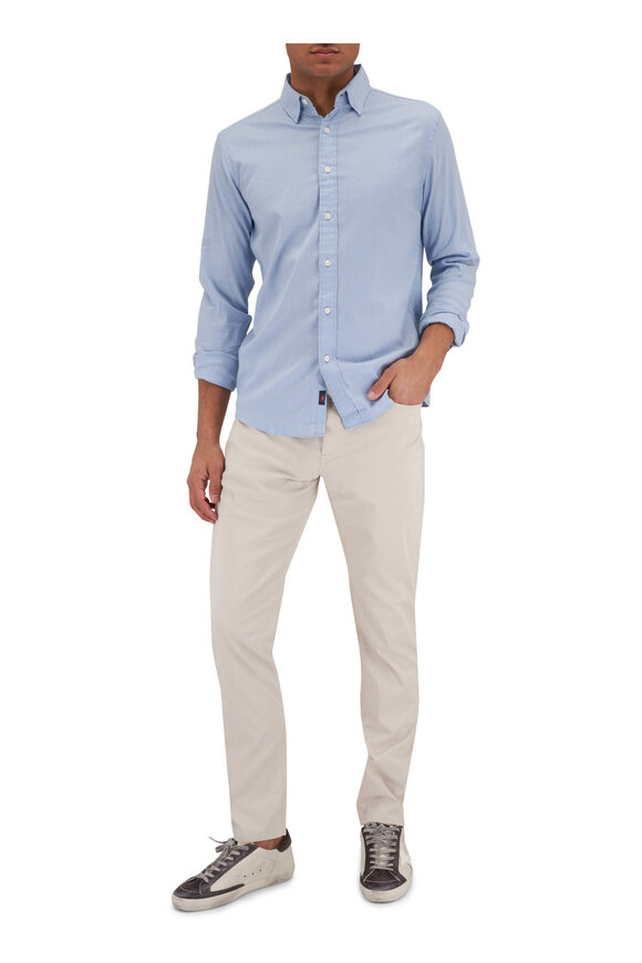 Faherty Brand - Movement™ Atlantic Sky Blue Sport Shirt