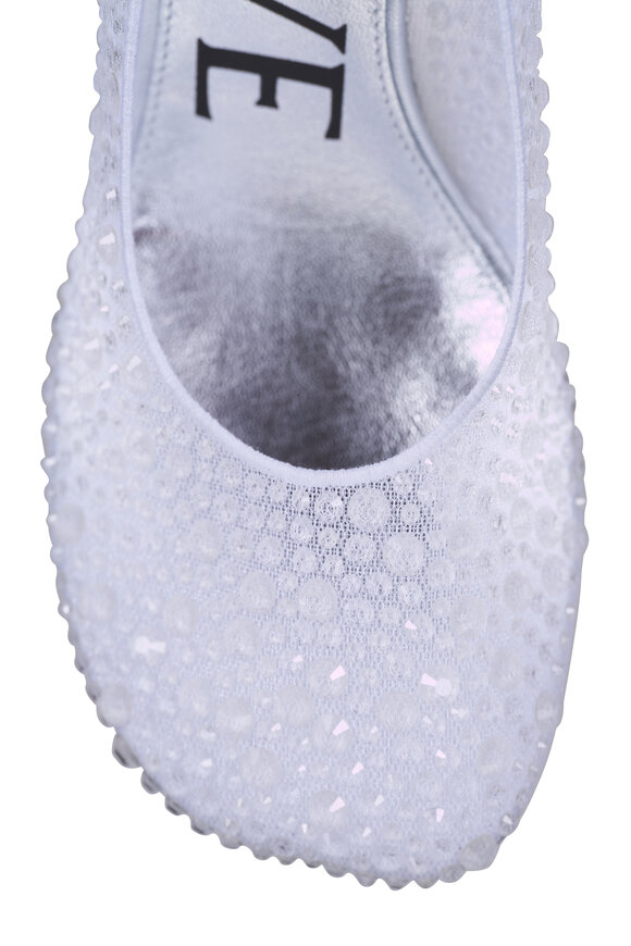 Loewe Toy Transparent Embellished Pump, 90mm - view 5