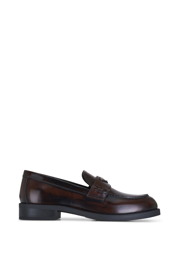 Prada - Burnt Chile Leather Loafer 