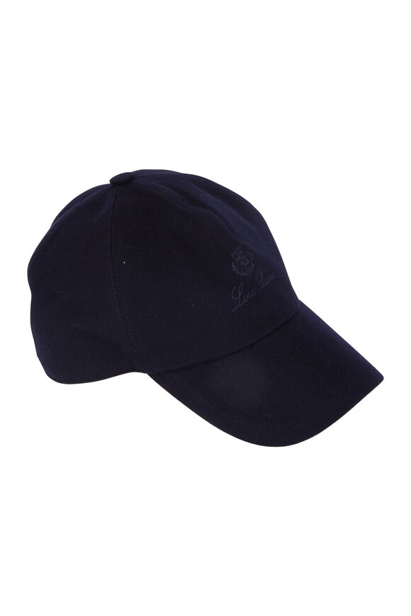 Wigens - Black Loro Piana Wool Storm System Cap | Mitchell