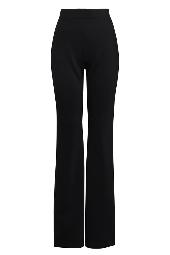Marie Saint Pierre Marcelarime Black Side Zip Slim Pant