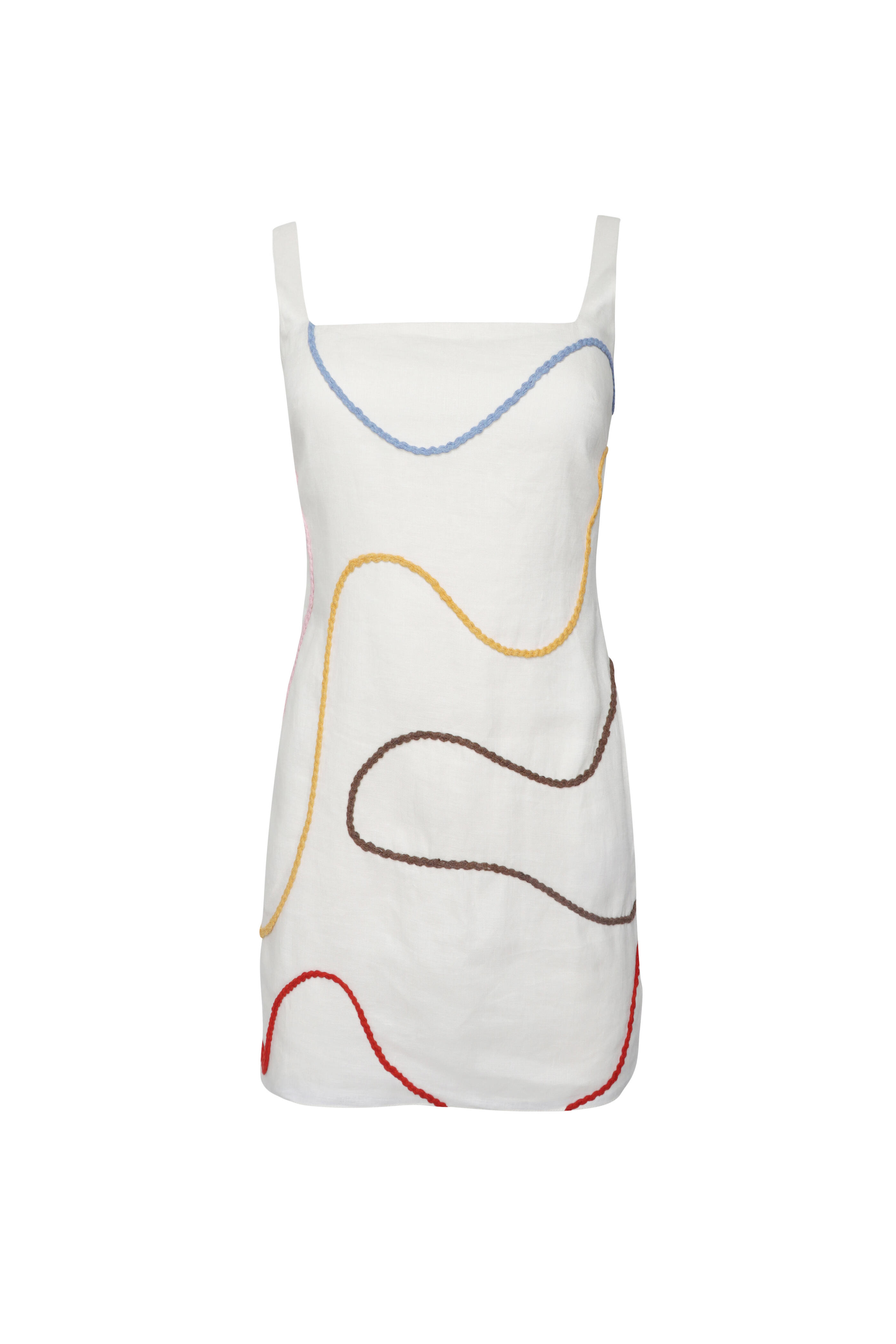 Cala De La Cruz - Siela Cream Crochet Dress