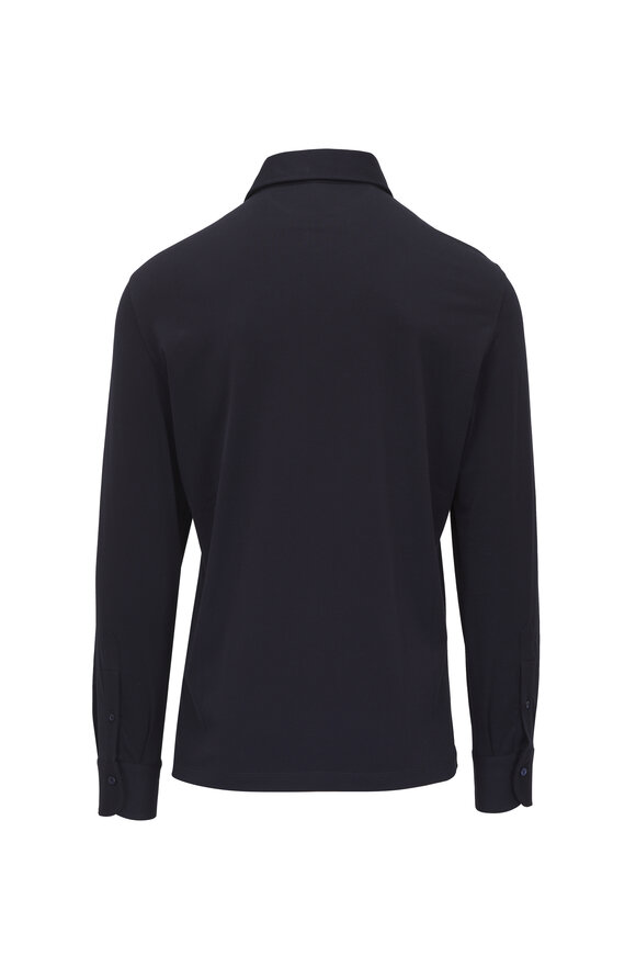 Brunello Cucinelli - Navy Short Sleeve Crewneck T-Shirt Brunello Cucinelli - Navy Short Sleeve Crewneck T-Shirt