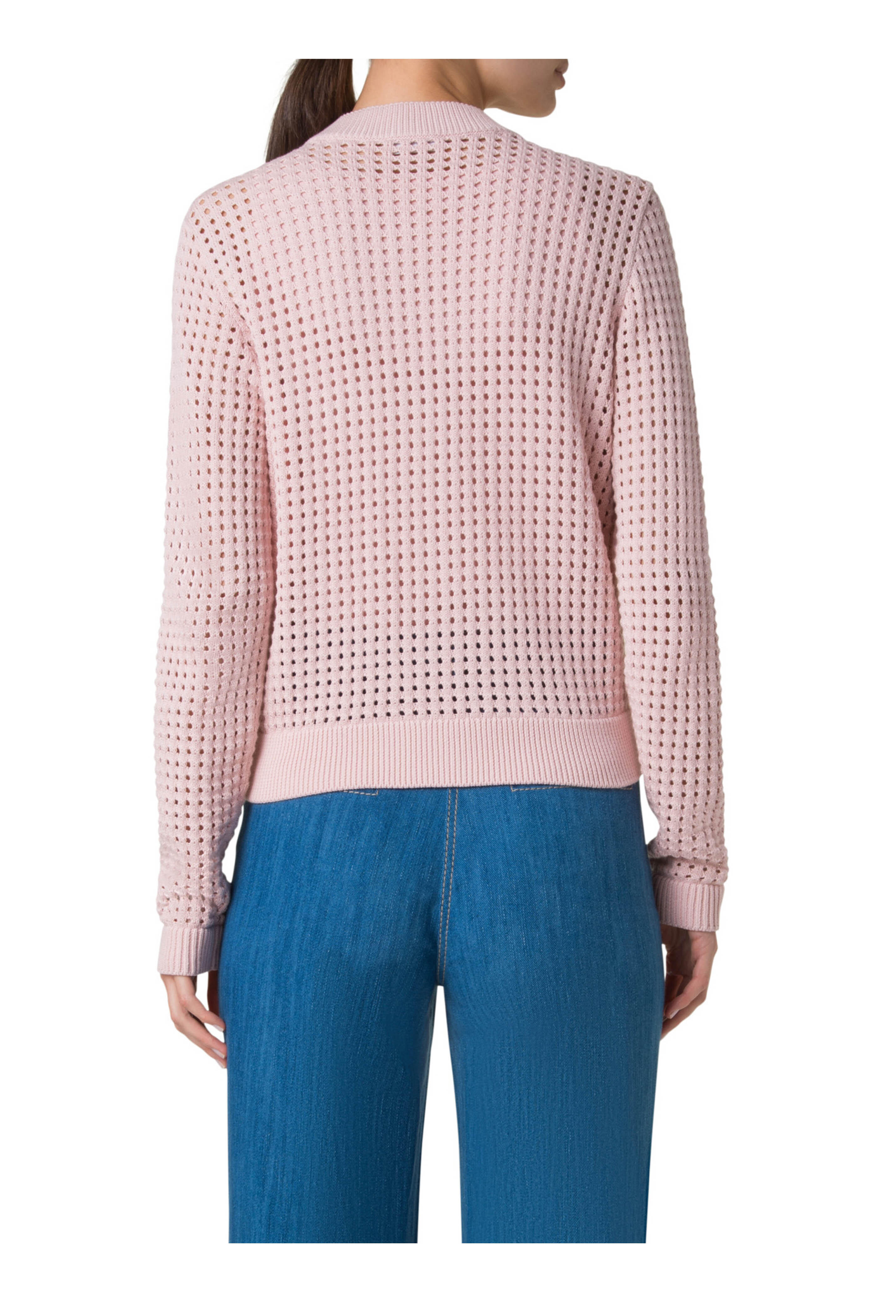 アクリス　AKRIS punto ツイード　ジャケット Akris Punto - Gray Patch Pocket Wool Shirt Jacket