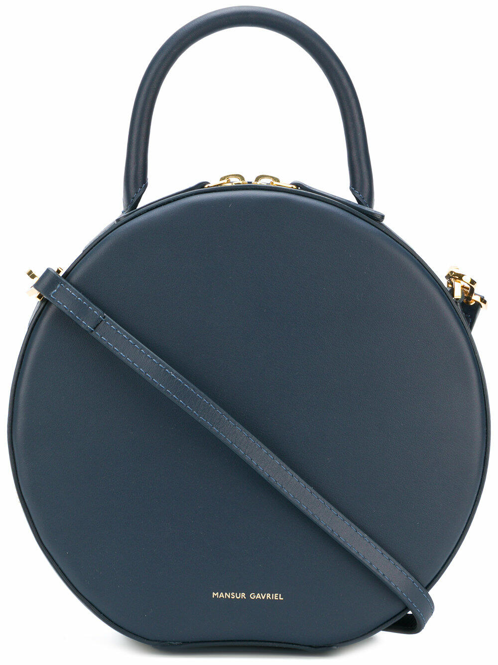 Mansur Gavriel Bucket Bag Royal Blue Leather Crossbody Bag