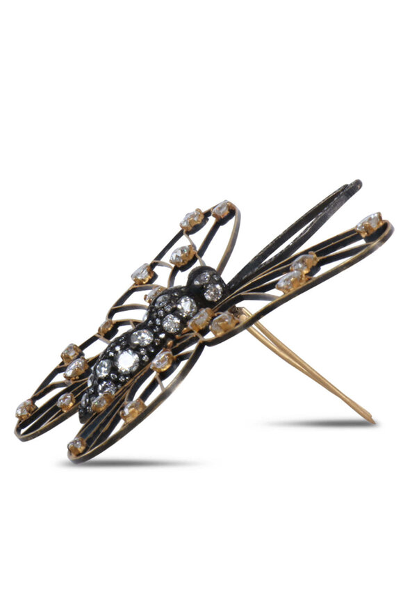 Michael Tracy Golconda Butterfly Wing Brooch - view 2