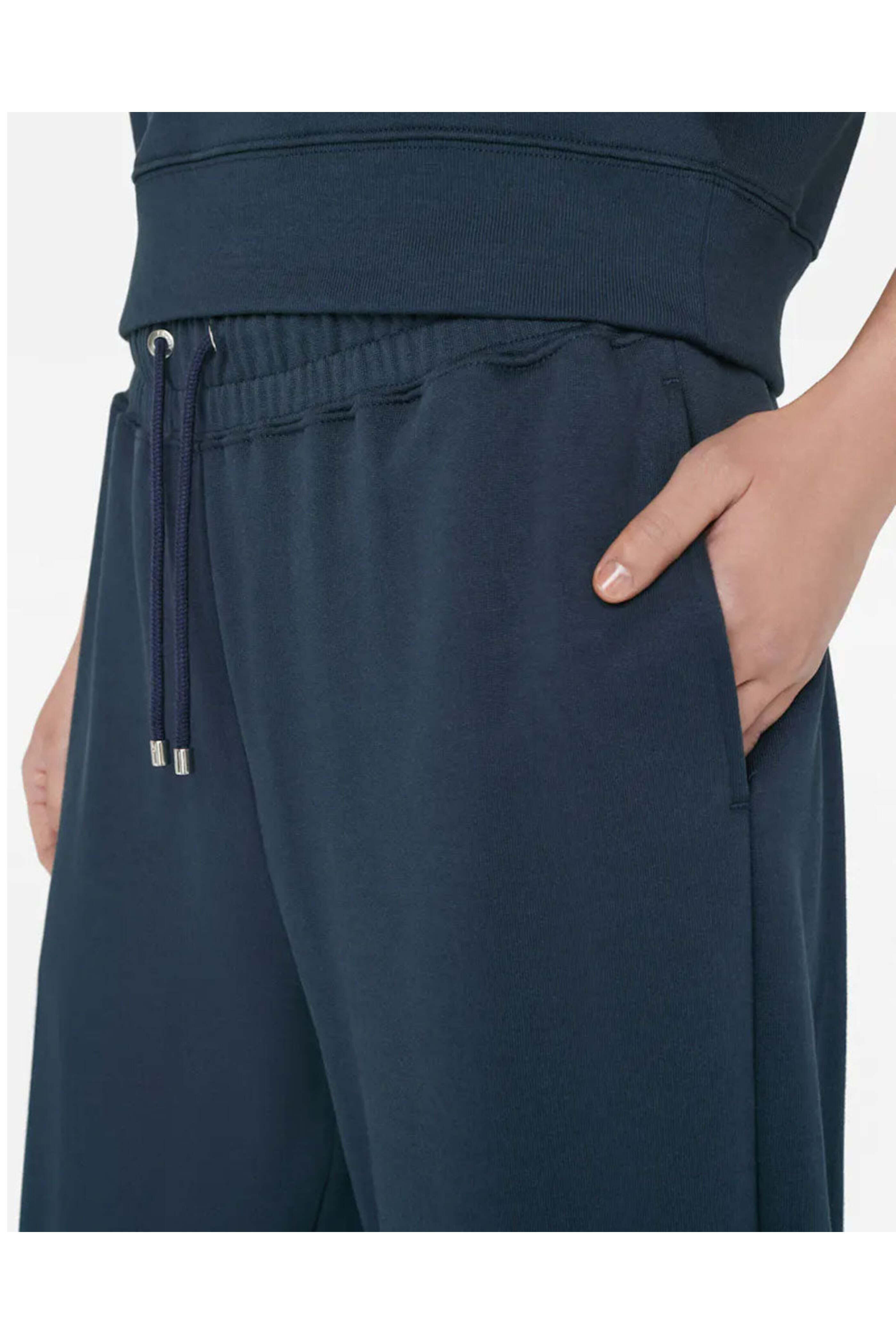 Frame - Cropped Wide Leg Sweatpants