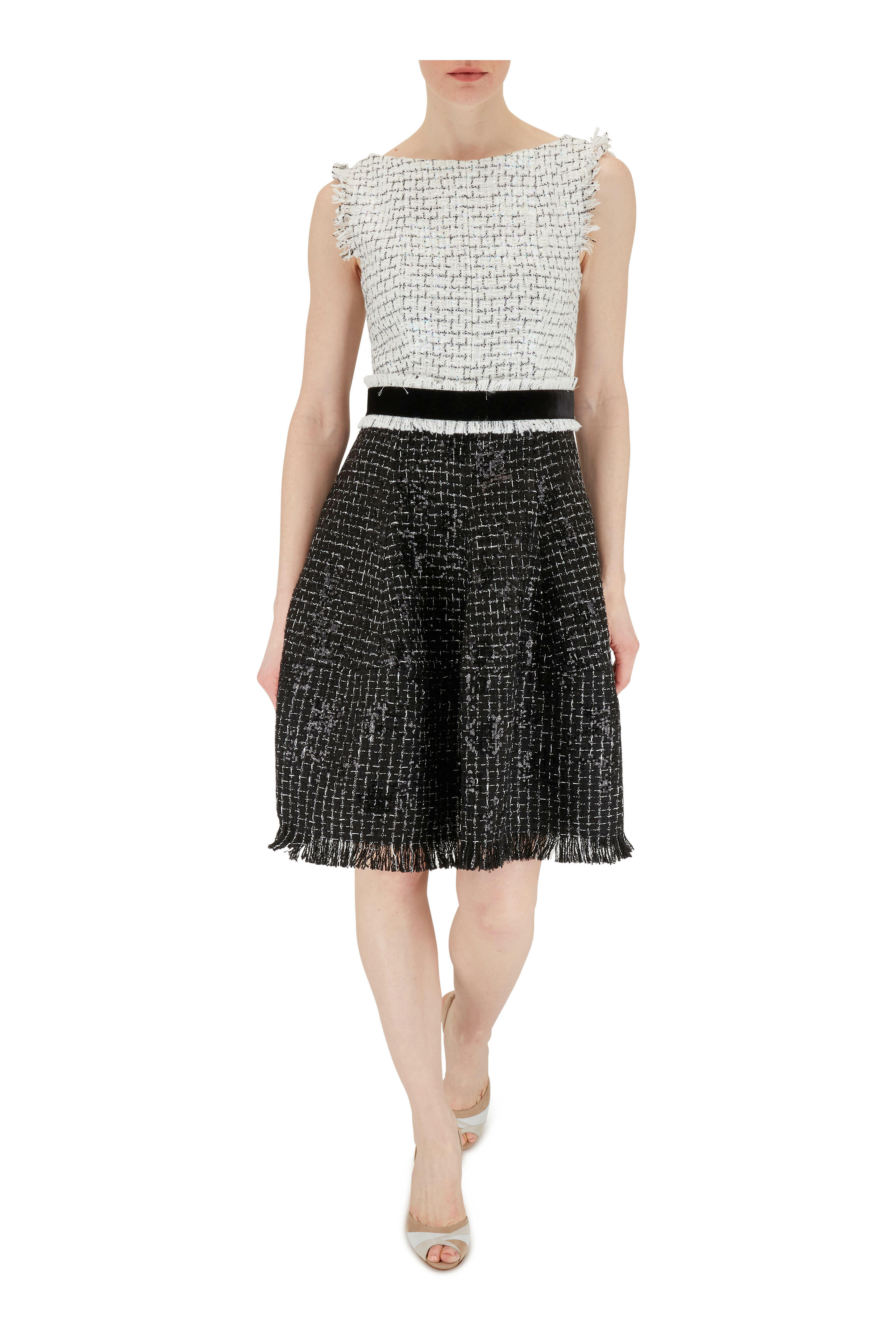 Manolo Blahnik - Meteora Tan & Ivory & Beige Suede Slingback, 90mm