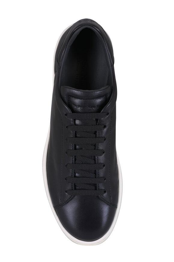To Boot New York Randolph Black Leather Low Top Sneaker - view 4