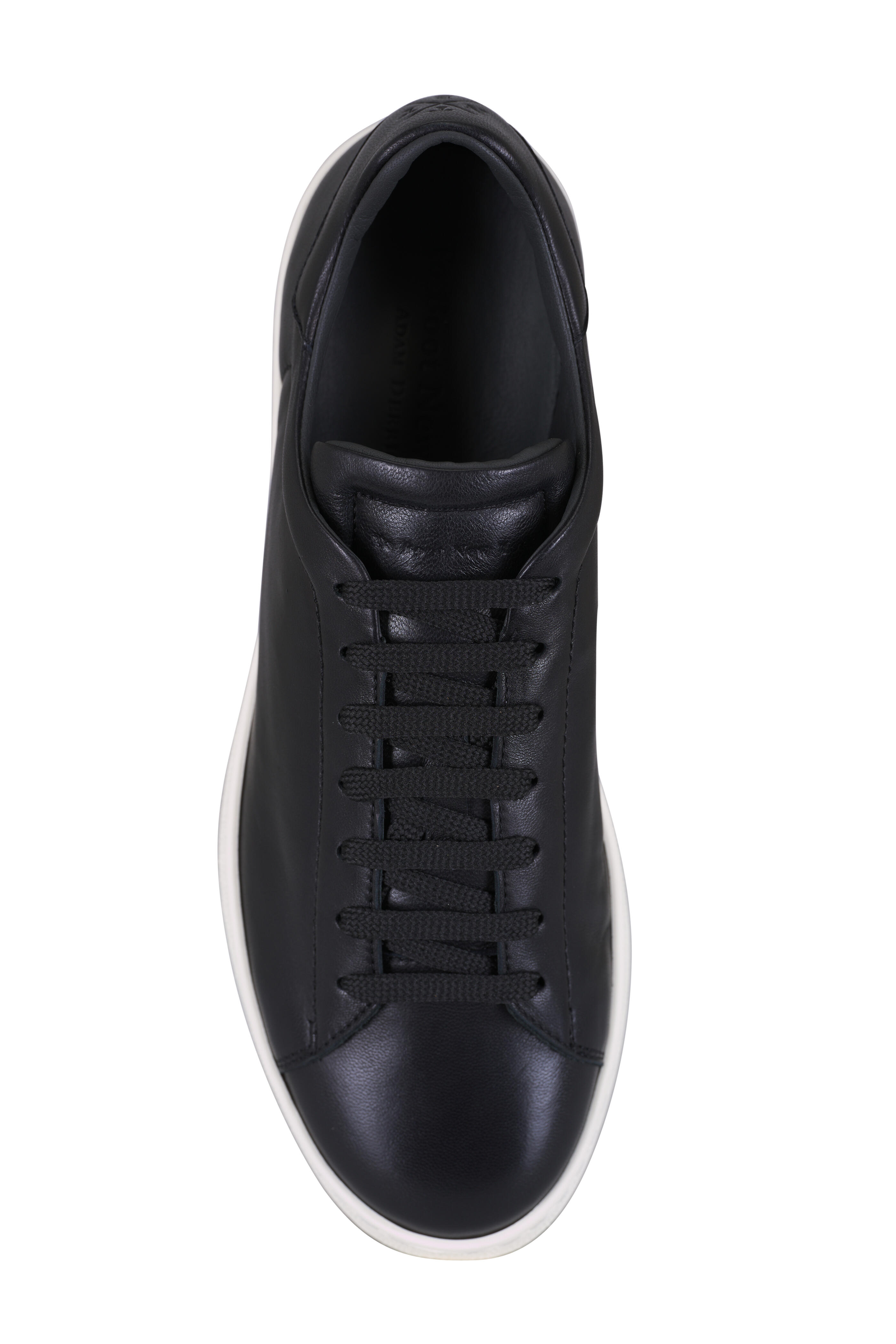 To Boot New York - Randolph Black Leather Low Top Sneaker