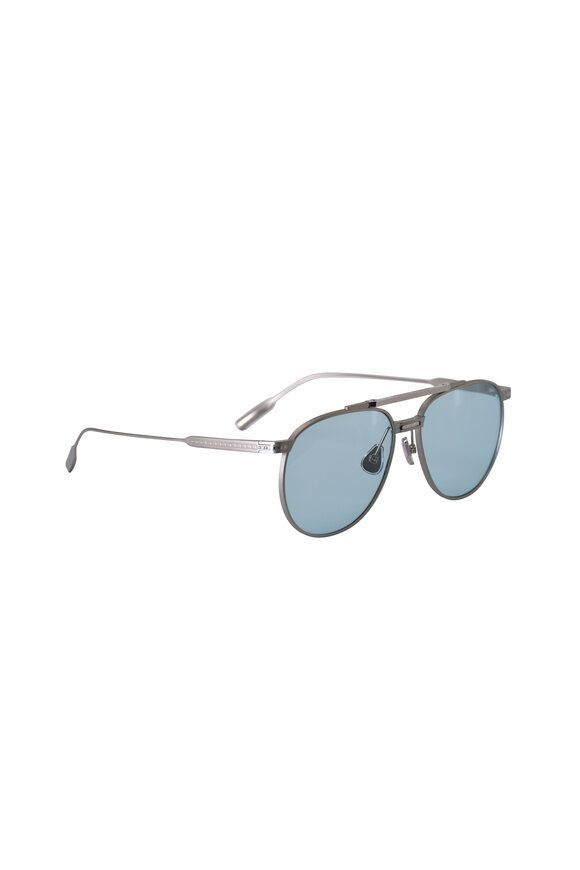 Oliver Peoples - Strummer Gold Aviator Sunglasses