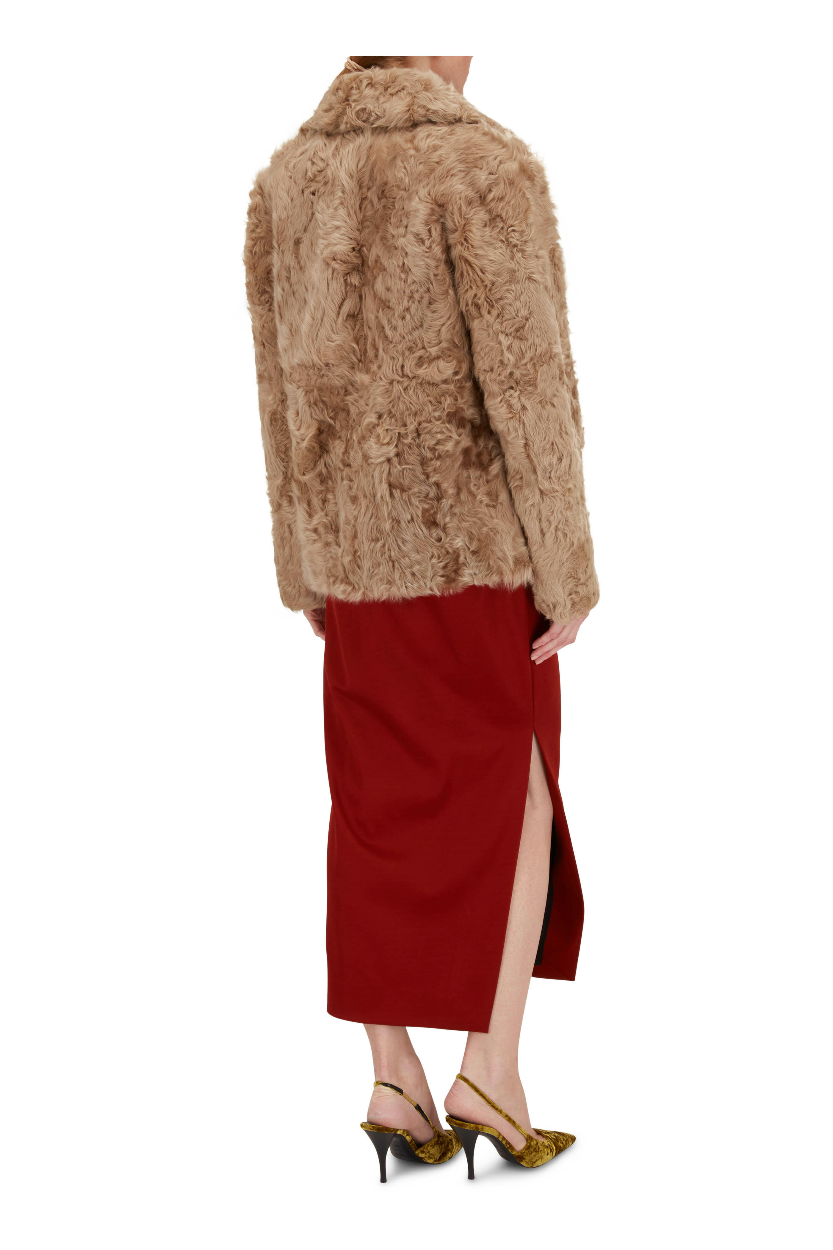 KZ_K Studio - Nuage Brick Stretch Tech Skirt