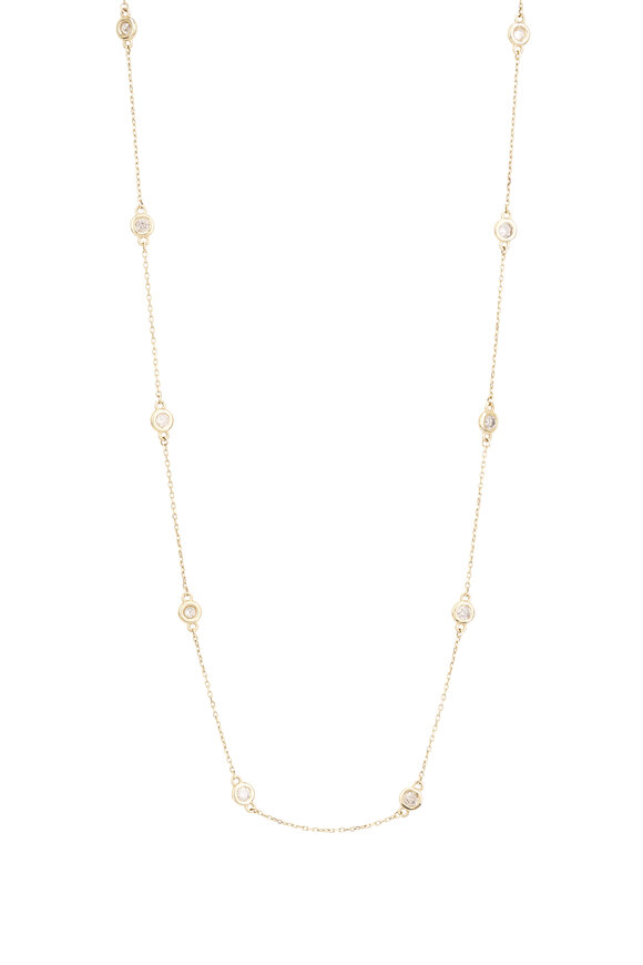 Lowy & Co Diamond By Yard Necklace - view 1