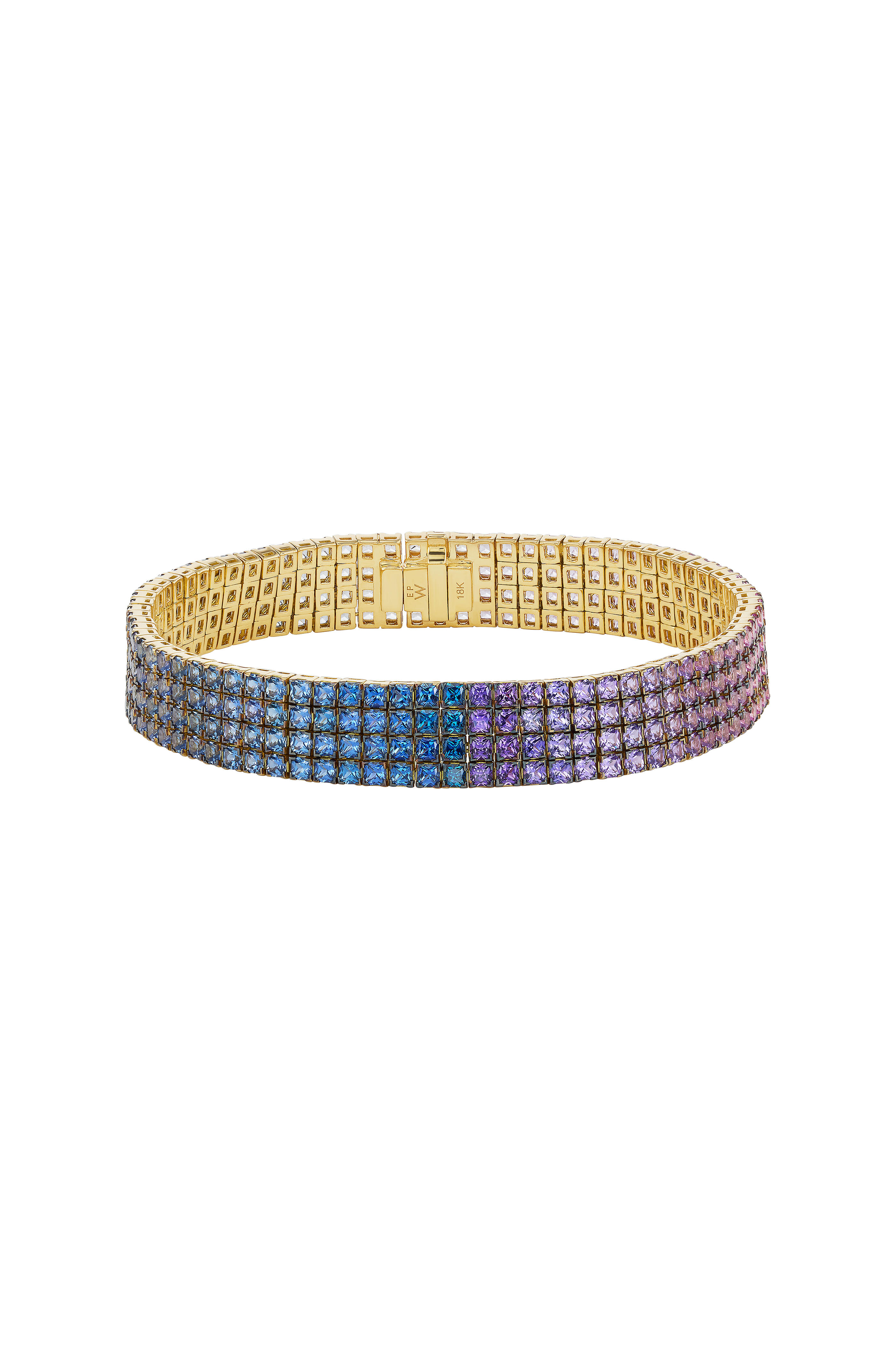 Emily P. Wheeler - Ombré Sapphire Mesh Bracelet
