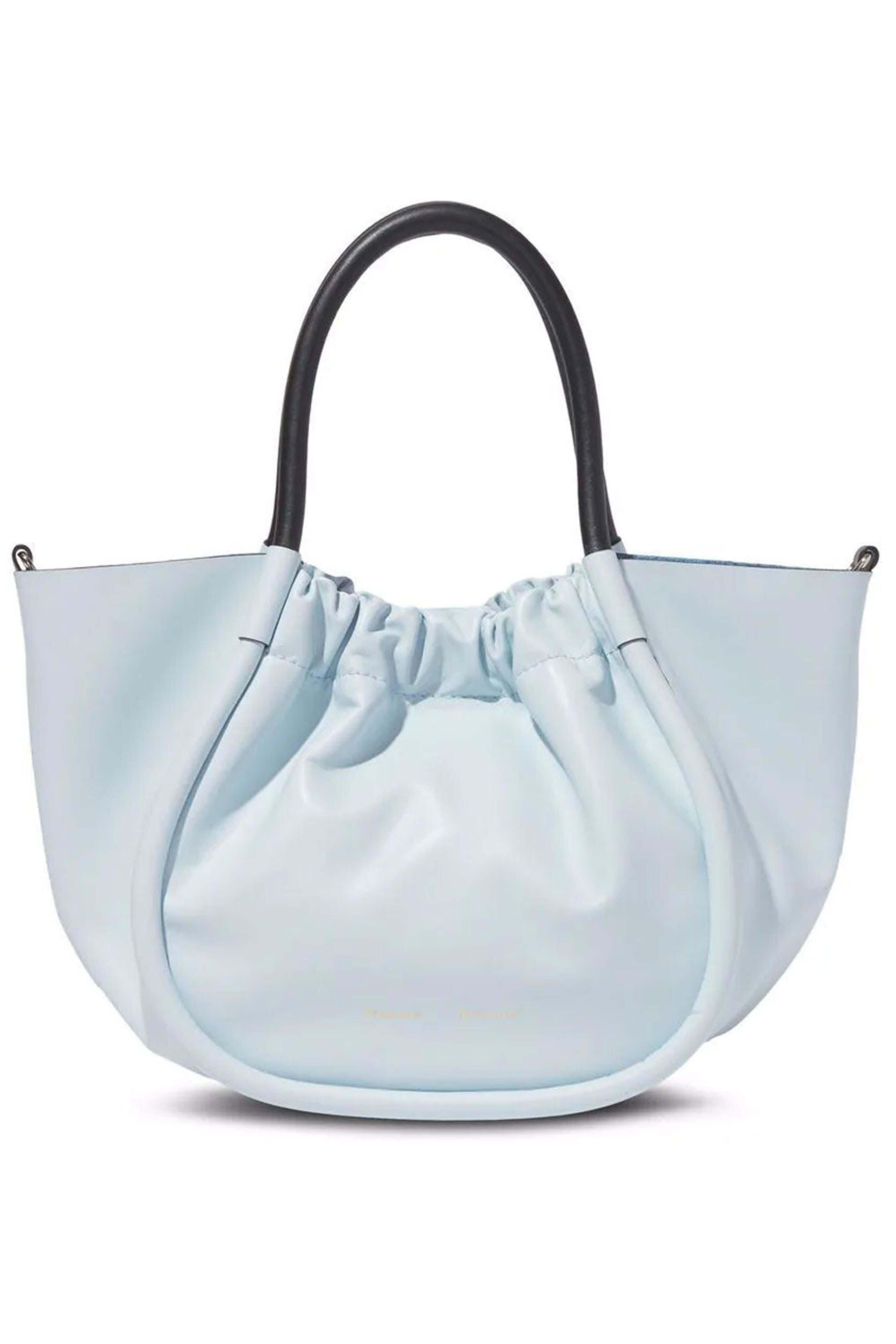 Proenza Schouler - Small Ruched Tote Bag in Pale Blue