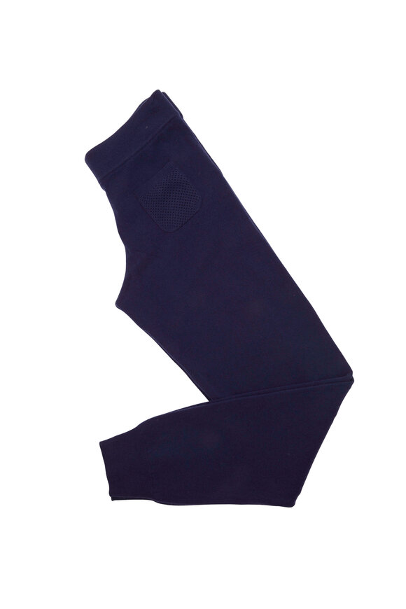 Bogner - Maja Navy Blue Wool Track Pants