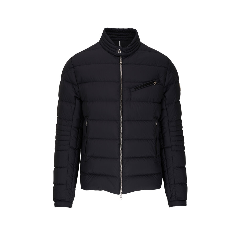MONCLER☆IOLE バックロゴ ZIP ジャケット BLACK Moncler - Black Front Zip Hoodie | Mitchell Stores