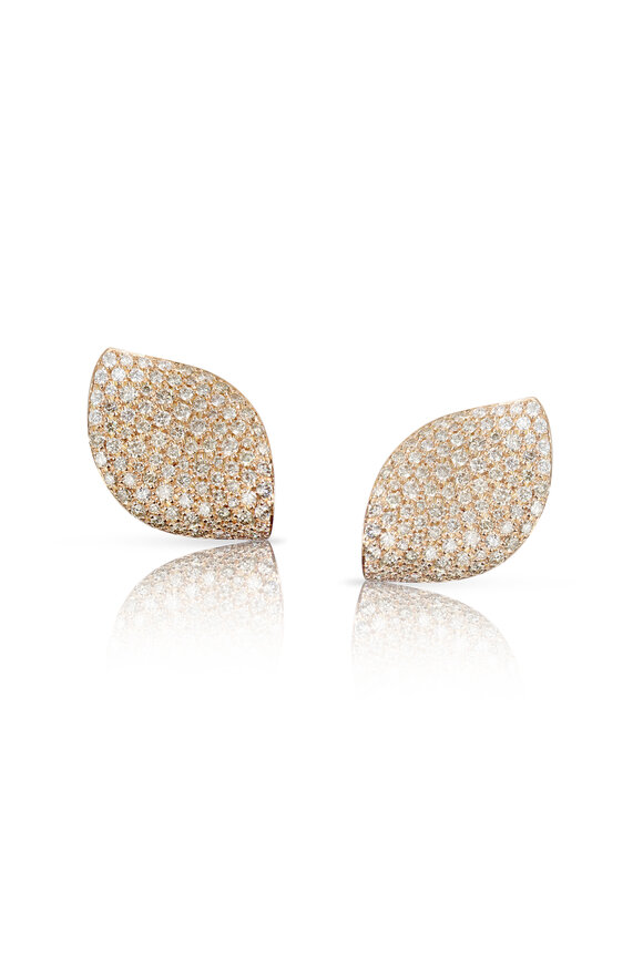 Pasquale Bruni 18k Rose Gold Aleluia Diamond Earring - view 1