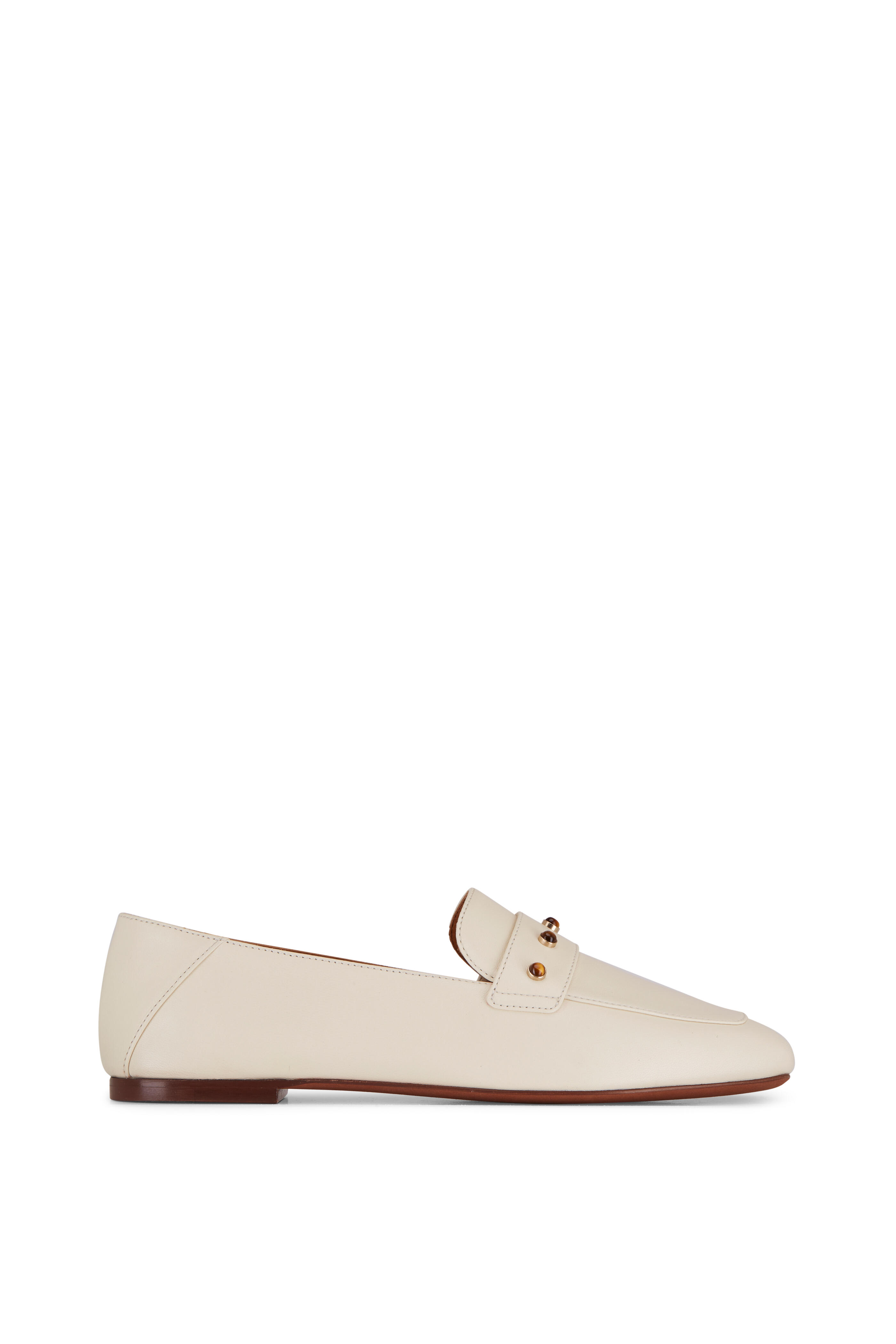 Chloé - Aurna Eggshell Low-Heel Loafer