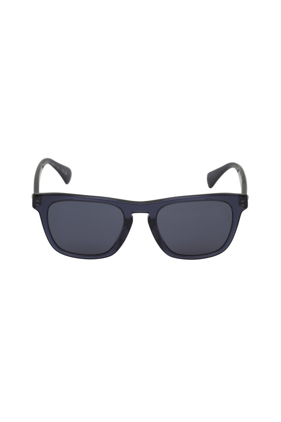 Oliver Peoples R-3 Blue & Marine Sunglasses - view 2