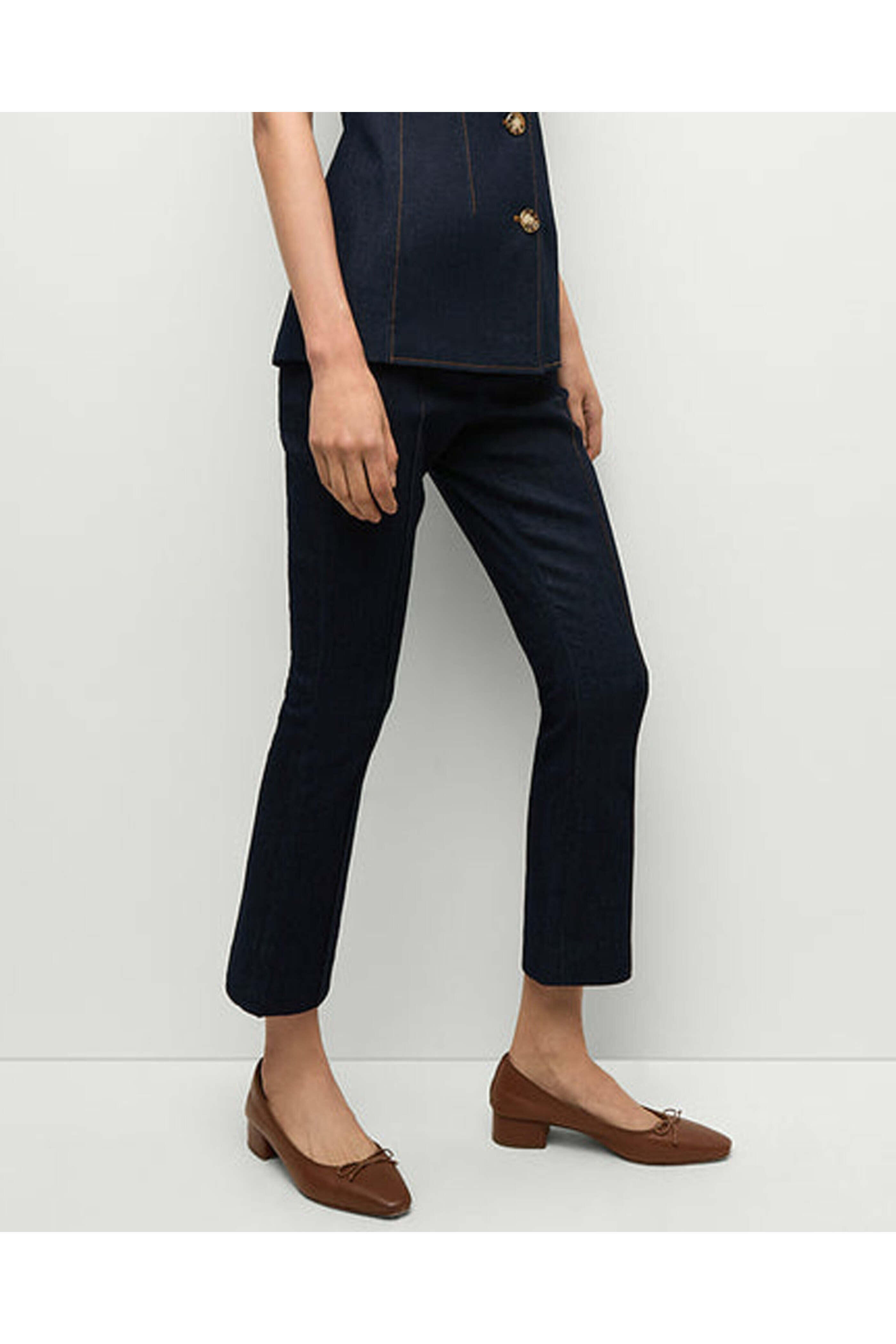 Veronica Beard - Dark Oxford Tani Denim Pant