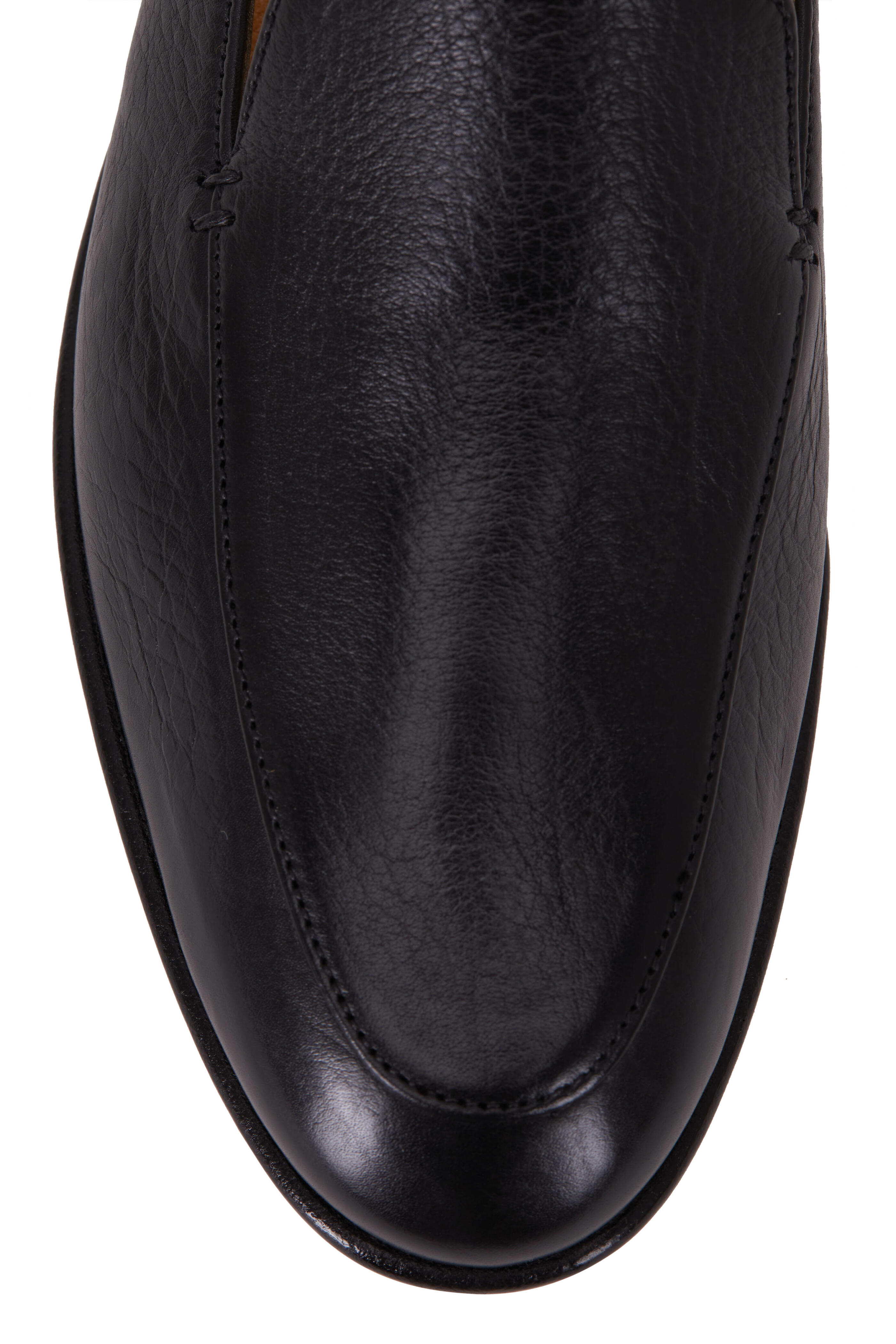 Gravati - Black Leather Moccasin