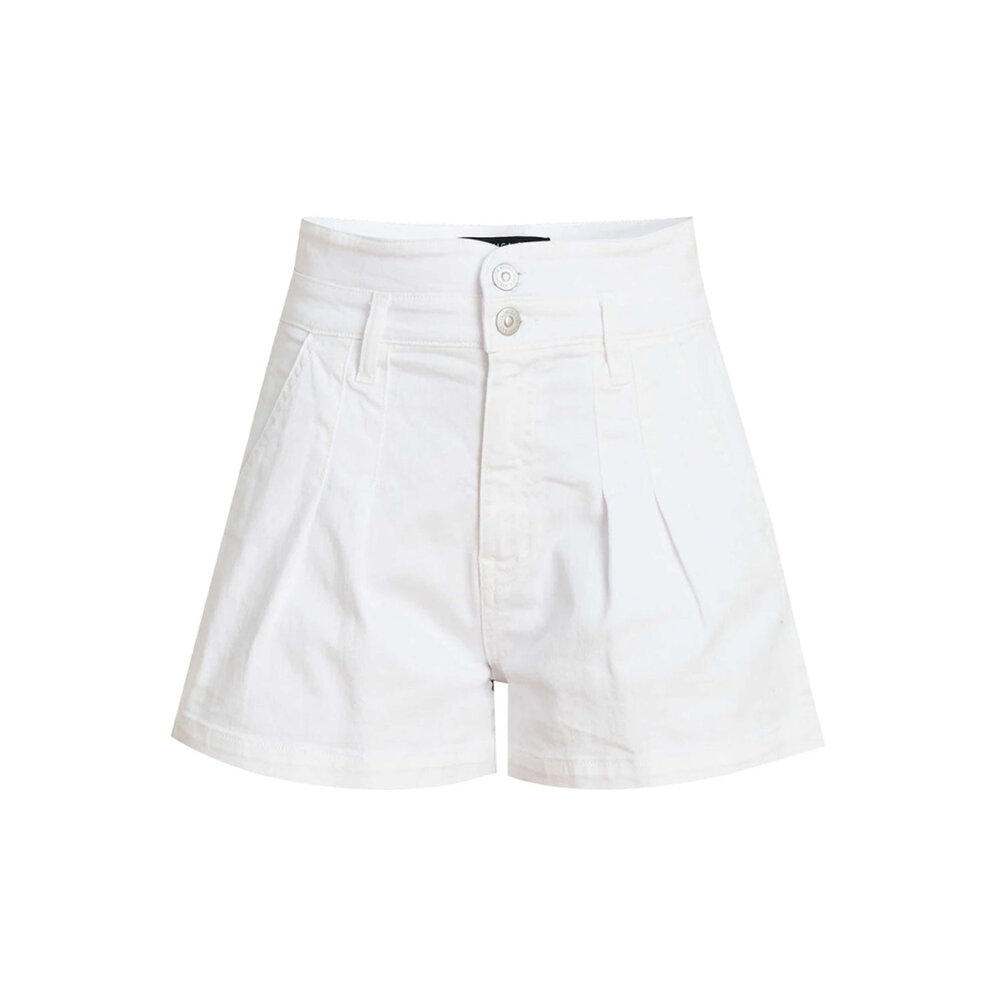 Veronica Beard - Wide Leg Jaylen Short in White | Mitchell