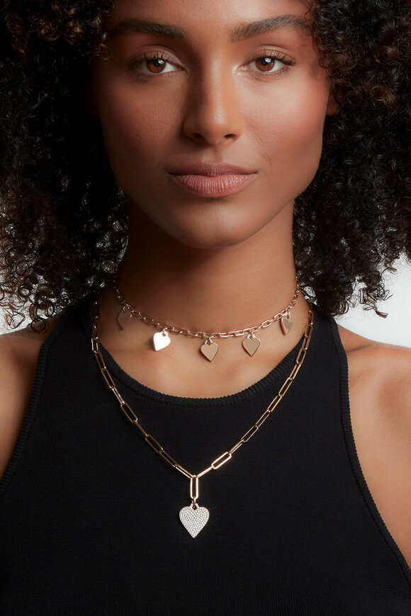 Walters Faith - Rose Gold Long Chain Necklace