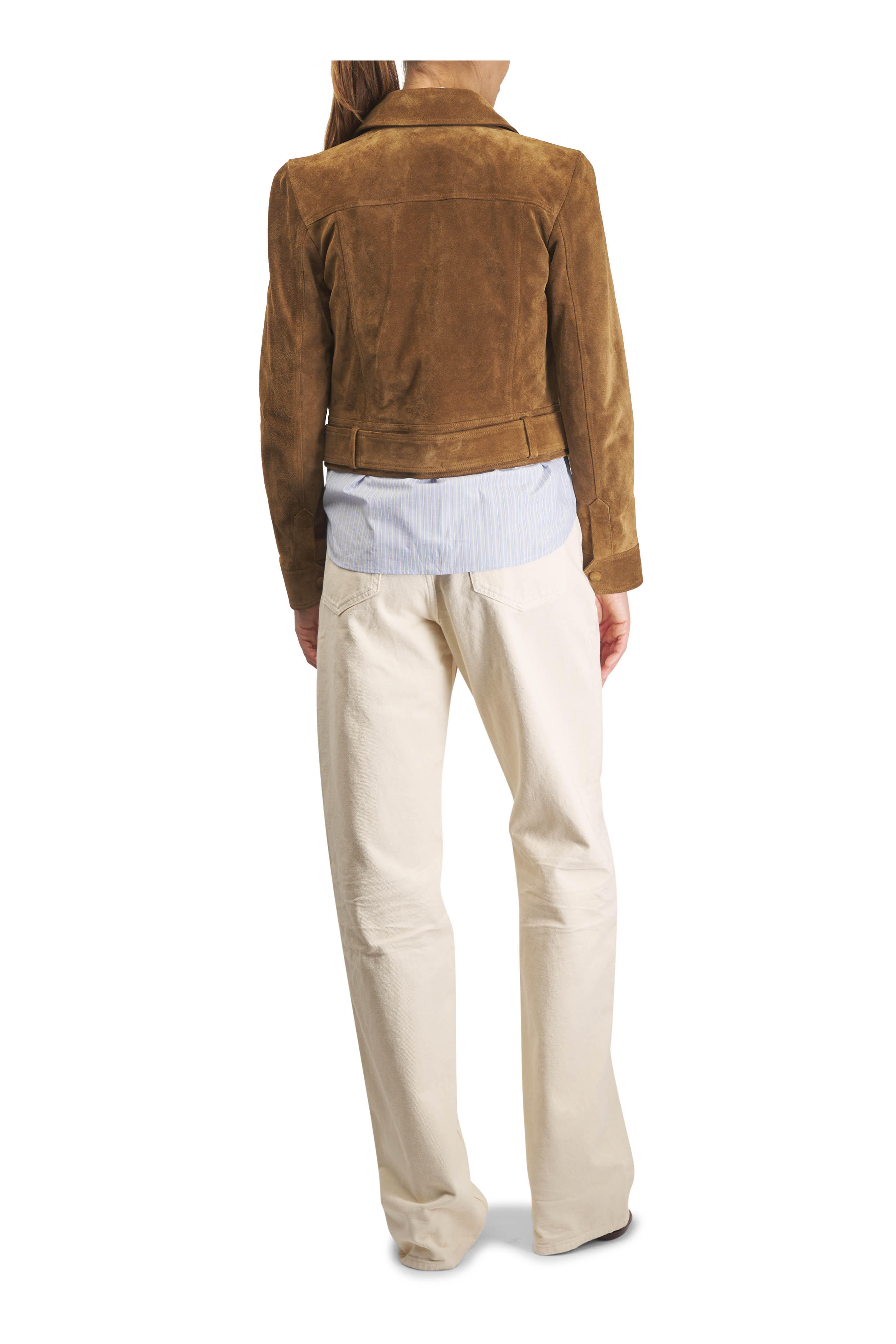 Saint Laurent - French Vanilla V Waist Baggy Jean