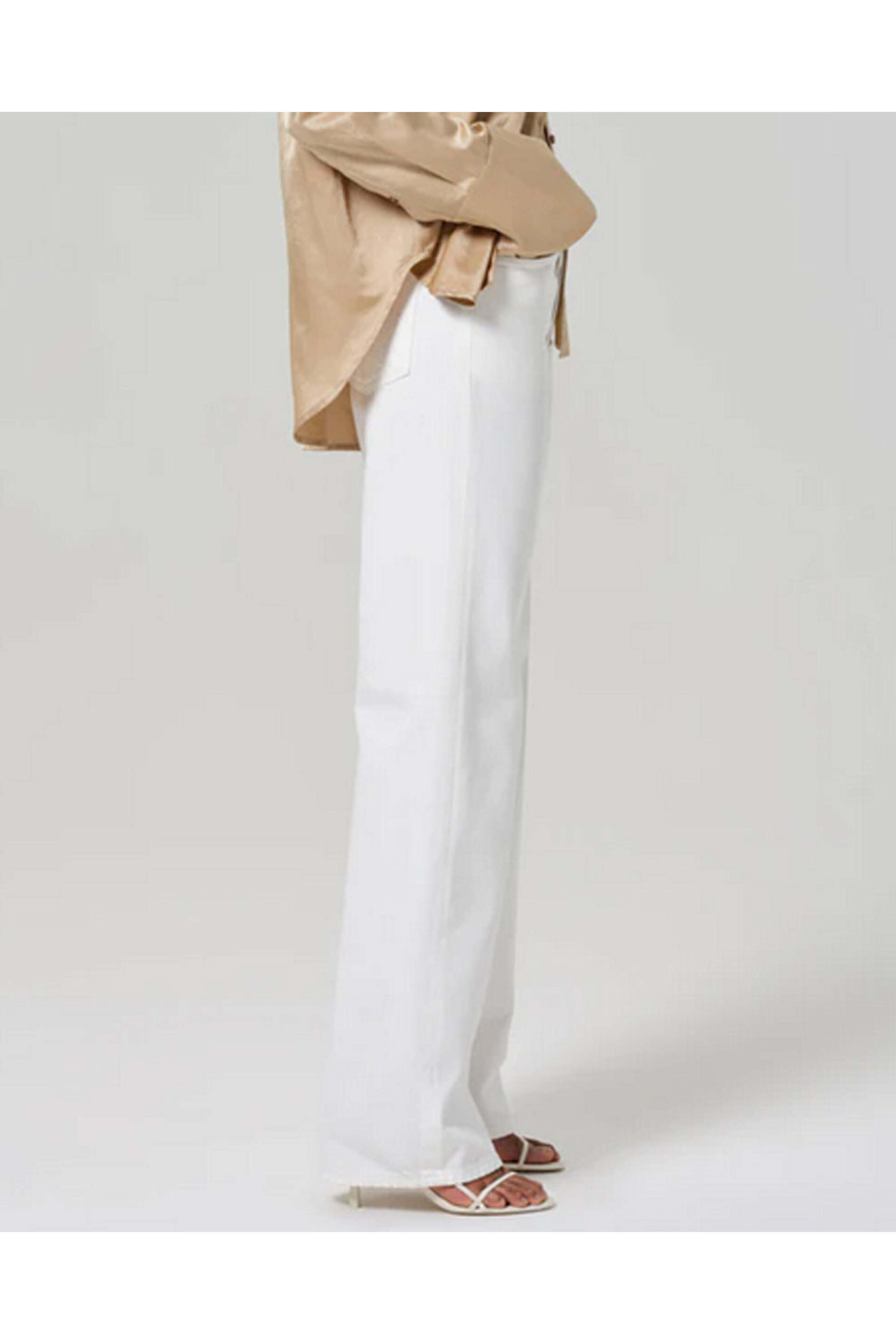 Citizens of Humanity - Annina High Rise Wide Leg Jean in Soft White