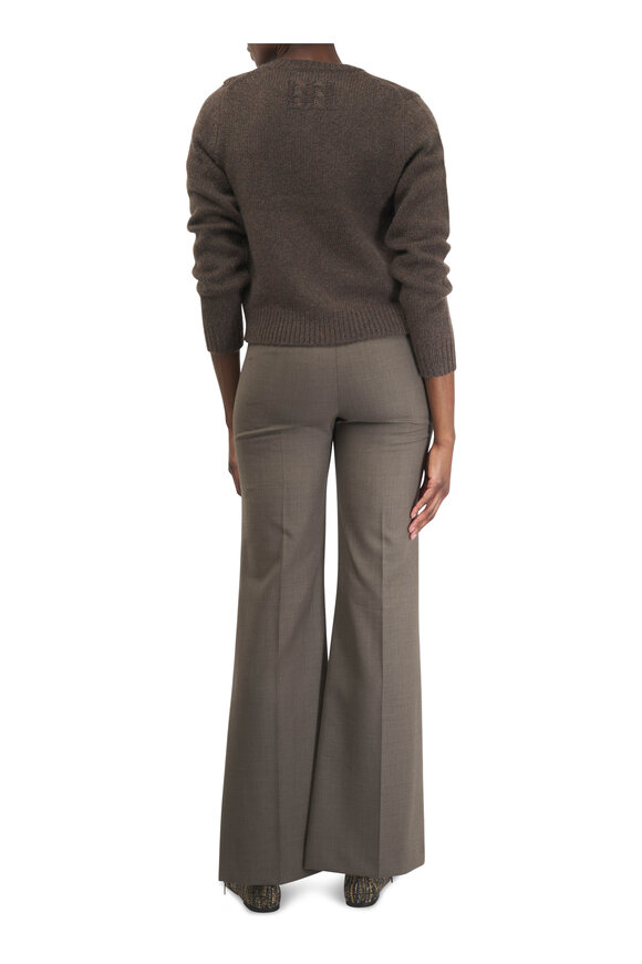 Nili Lotan - Effy Taupe Gray High Rise Pant