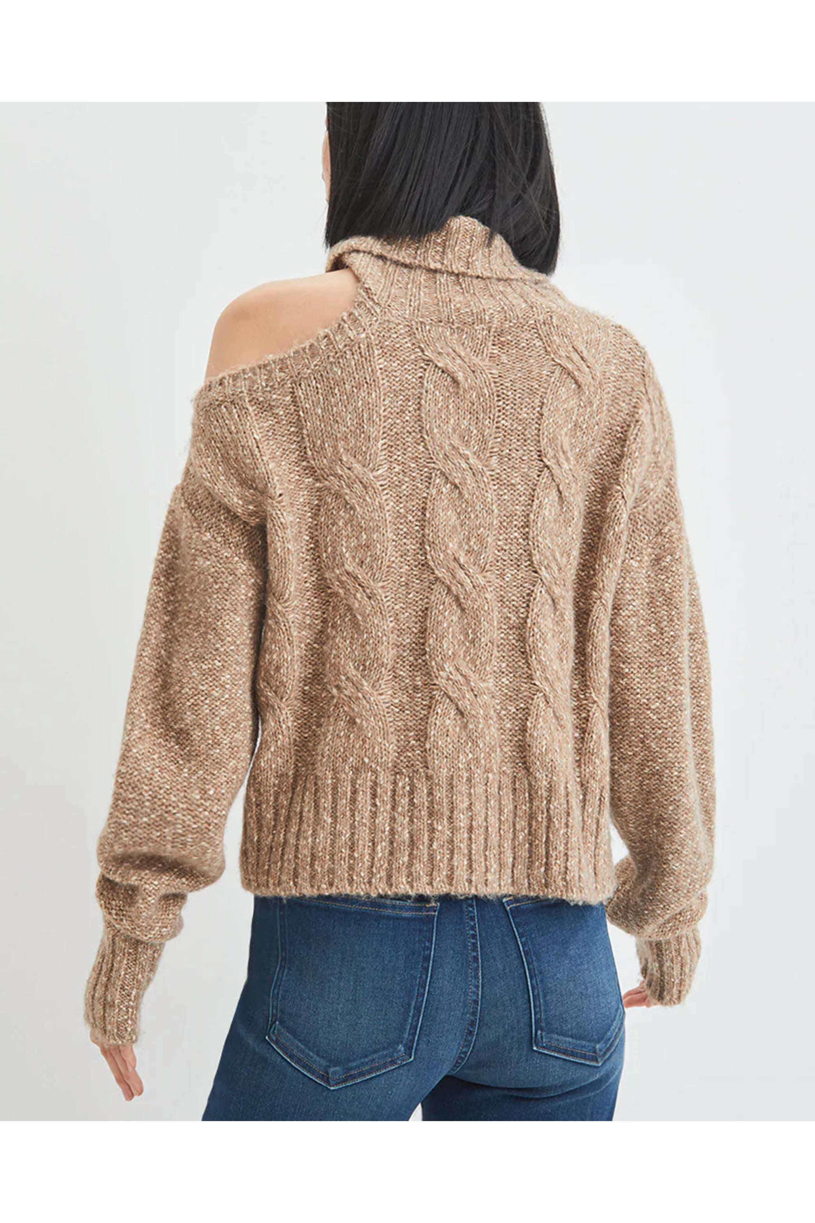 Veronica Beard - Gold Selleck Cutout Turtleneck