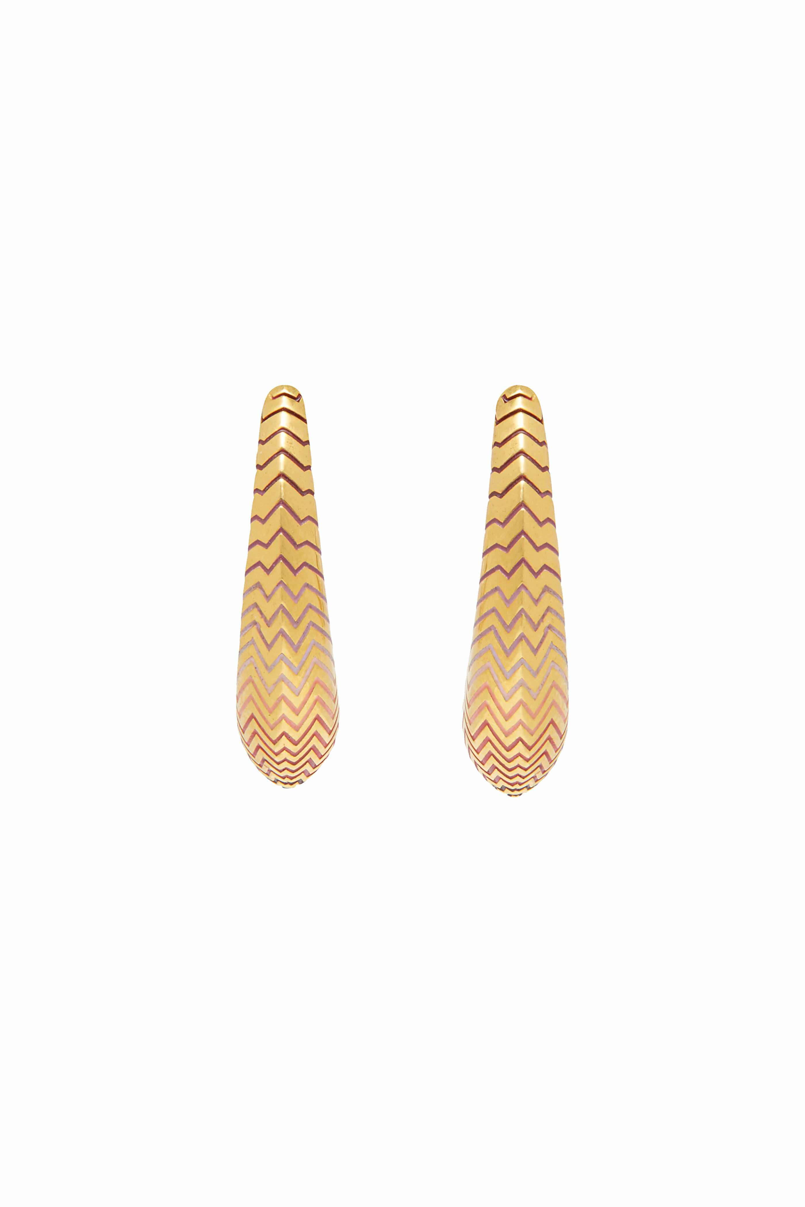 Van Gelder - Medium Baoli Flow Hoop Earrings