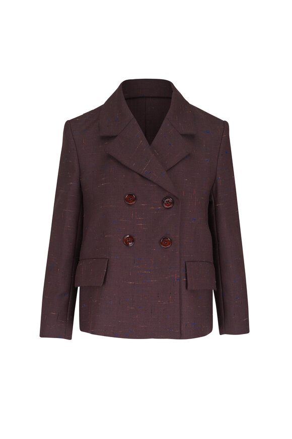 Dorothee Schumacher Casual Cinnamon Double Breasted Attraction Jacket - view 1