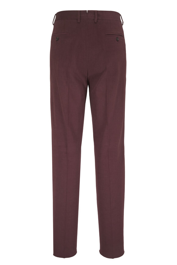 Maurizio Baldassari Rigolo Brown Stretch Cotton Chino - view 3
