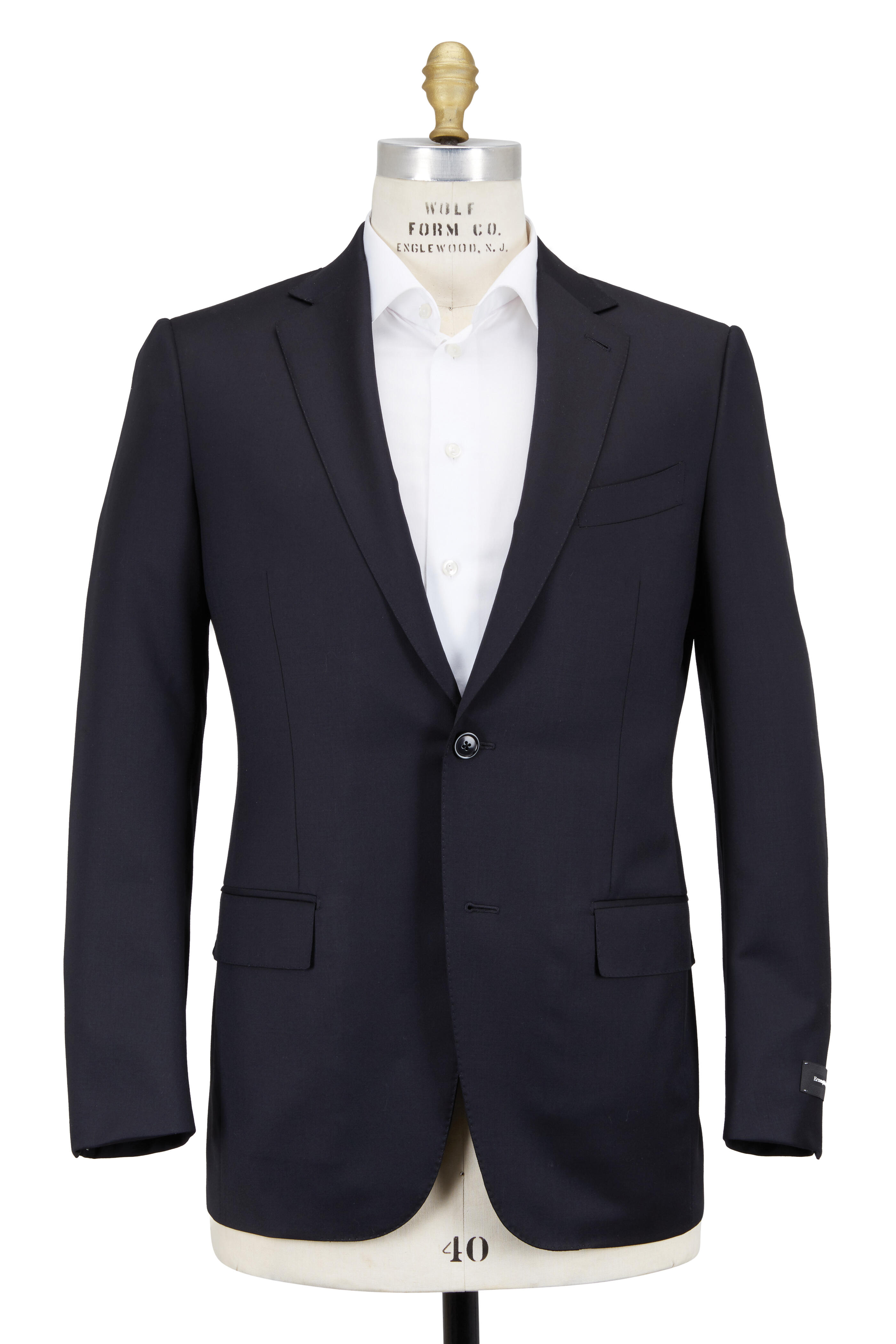 Zegna - Black High Performance Micronsphere Wool Suit