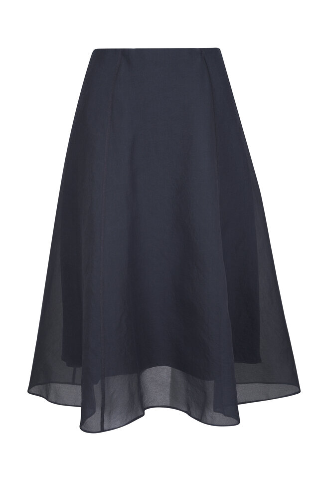 【関税&送料込】Brunello Cucinelli Satin Cady Midi Skirt Brunello Cucinelli Satin Cady Long Mermaid Skirt | Neiman Marcus