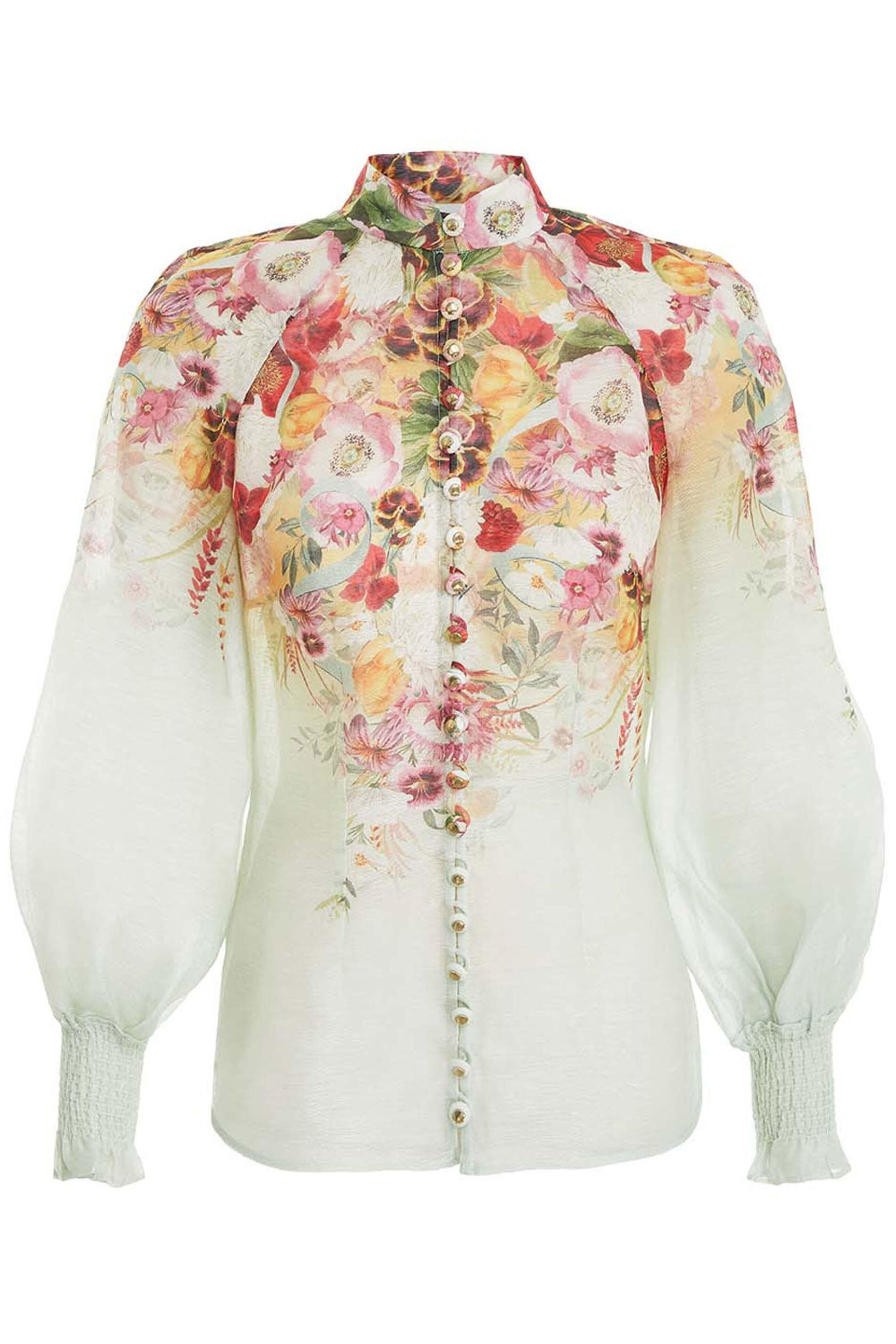 Zimmermann - Elka Poppy Print Wonderland Blouse