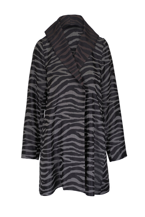 Peter Cohen Mickey Gray & Brown Carlo Ponti Jacquard Jacket - view 1