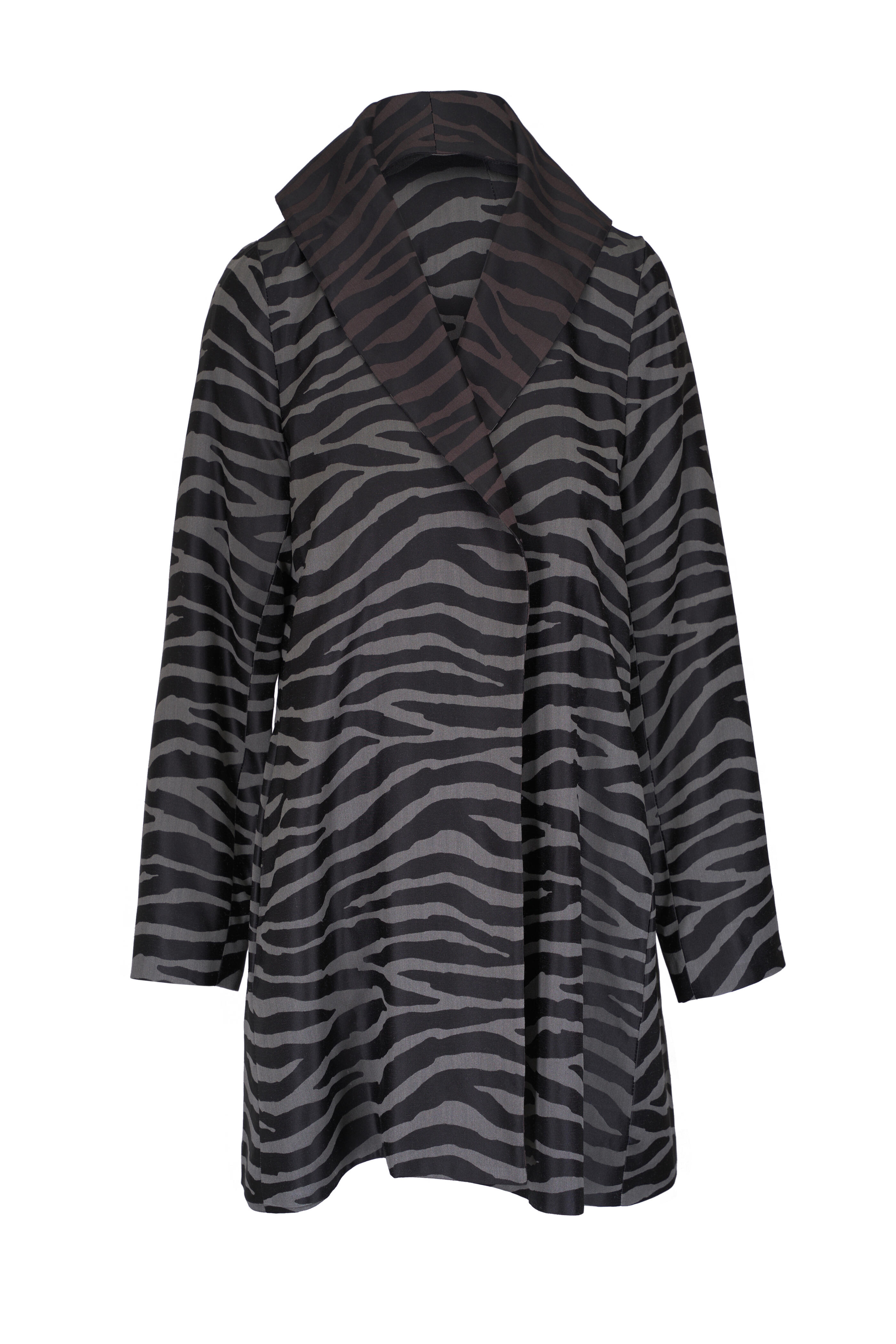 Peter Cohen - Mickey Gray & Brown Carlo Ponti Jacquard Jacket - view 1