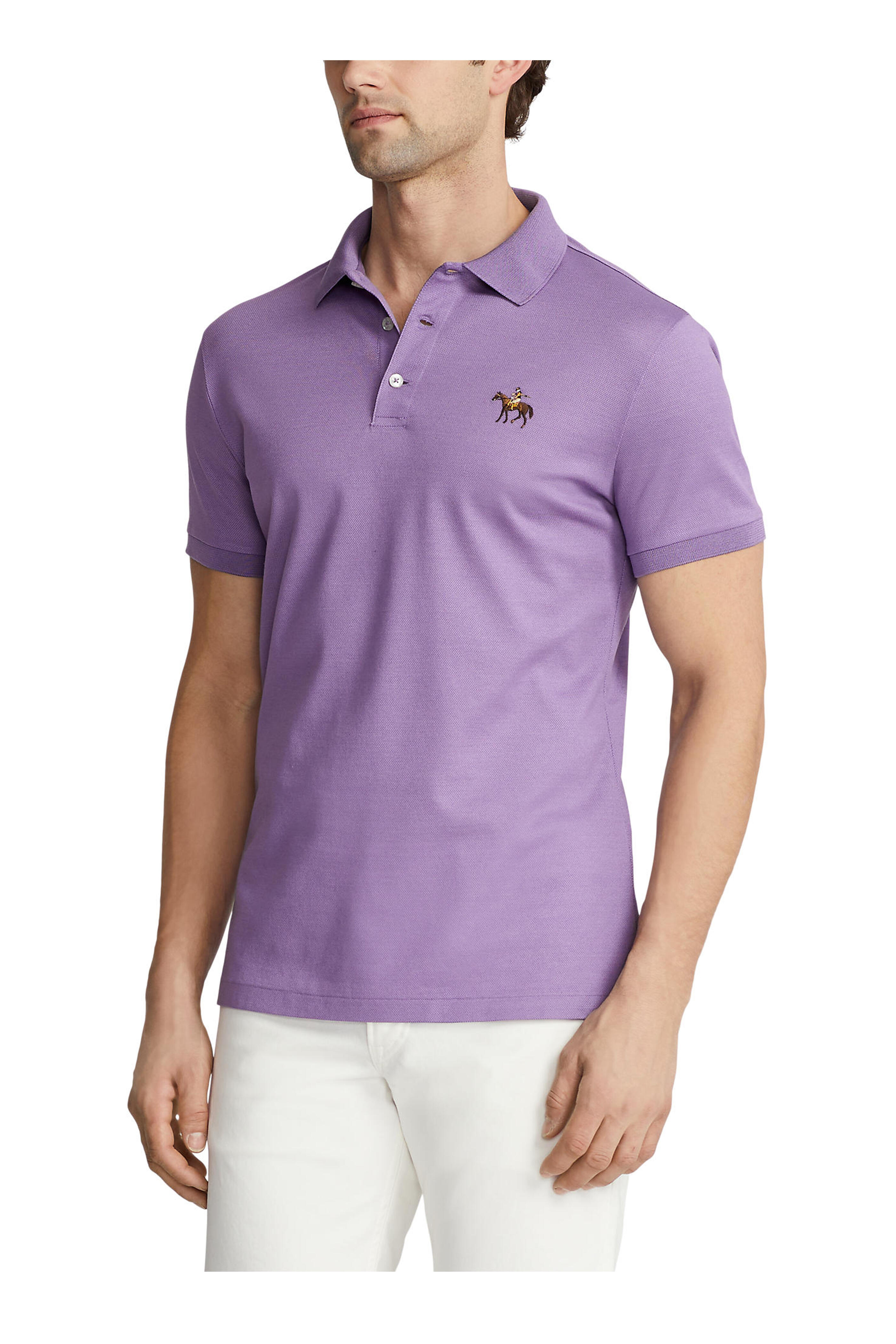 Embroidered Cotton Pique Polo - Ready to Wear
