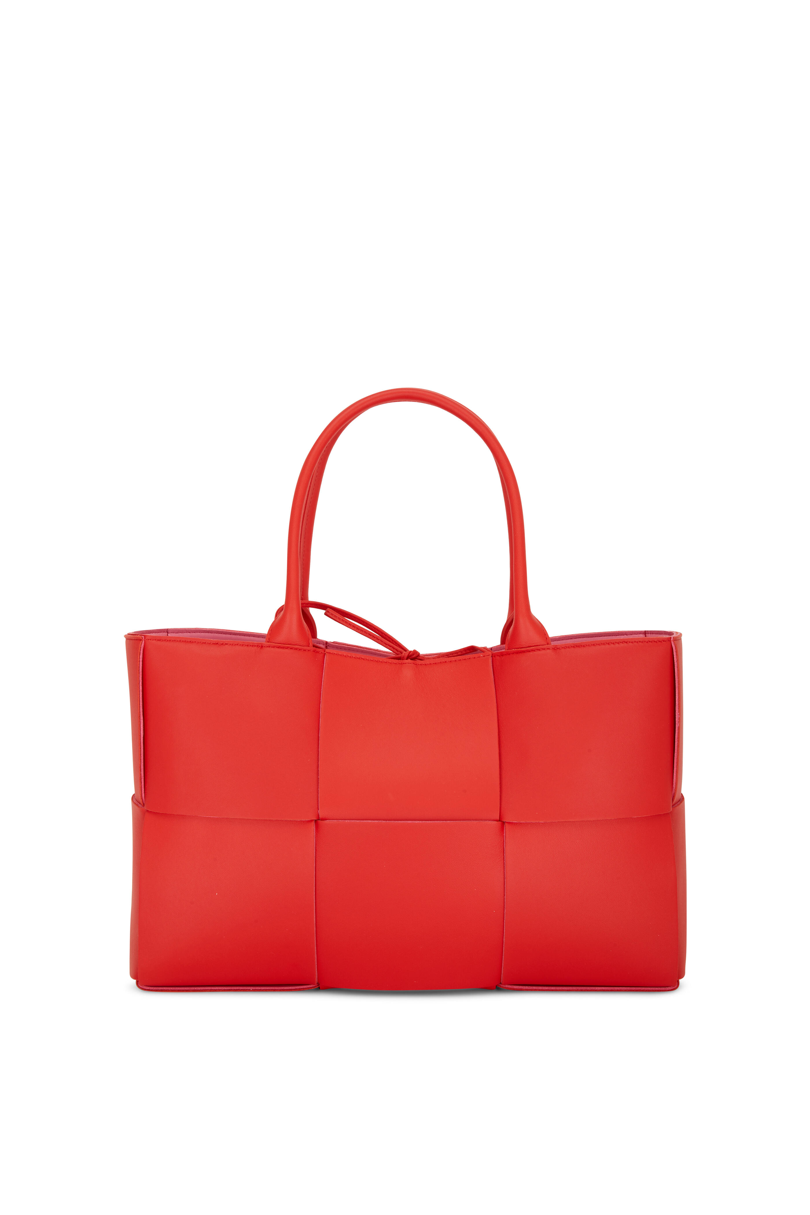 【送料&関税込】Bottega Veneta Intrecciato Arco Tool Tote Ba BOTTEGA VENETA Arco small intrecciato leather tote | NET-A