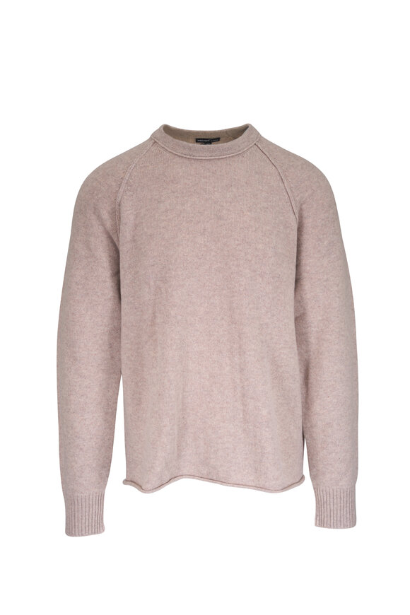 James Perse Stone Lightweight Cashmere Sweater - view 1