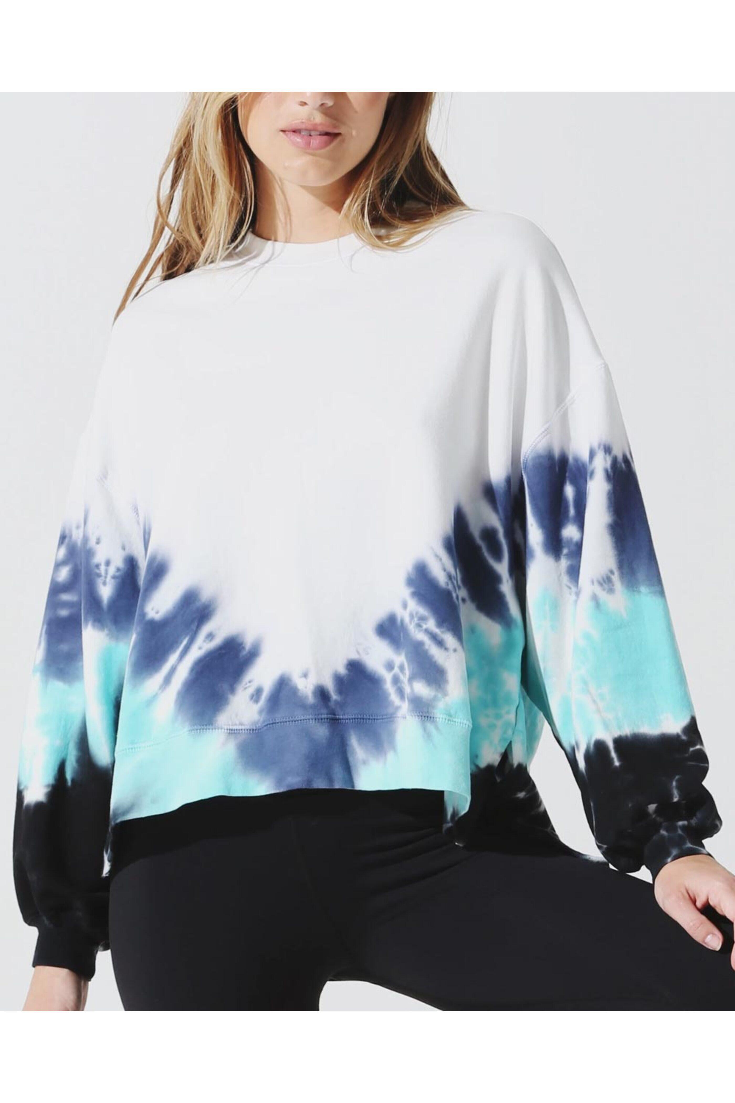 Electric & Rose - Denim Tie Dye Neil Sweatshirt